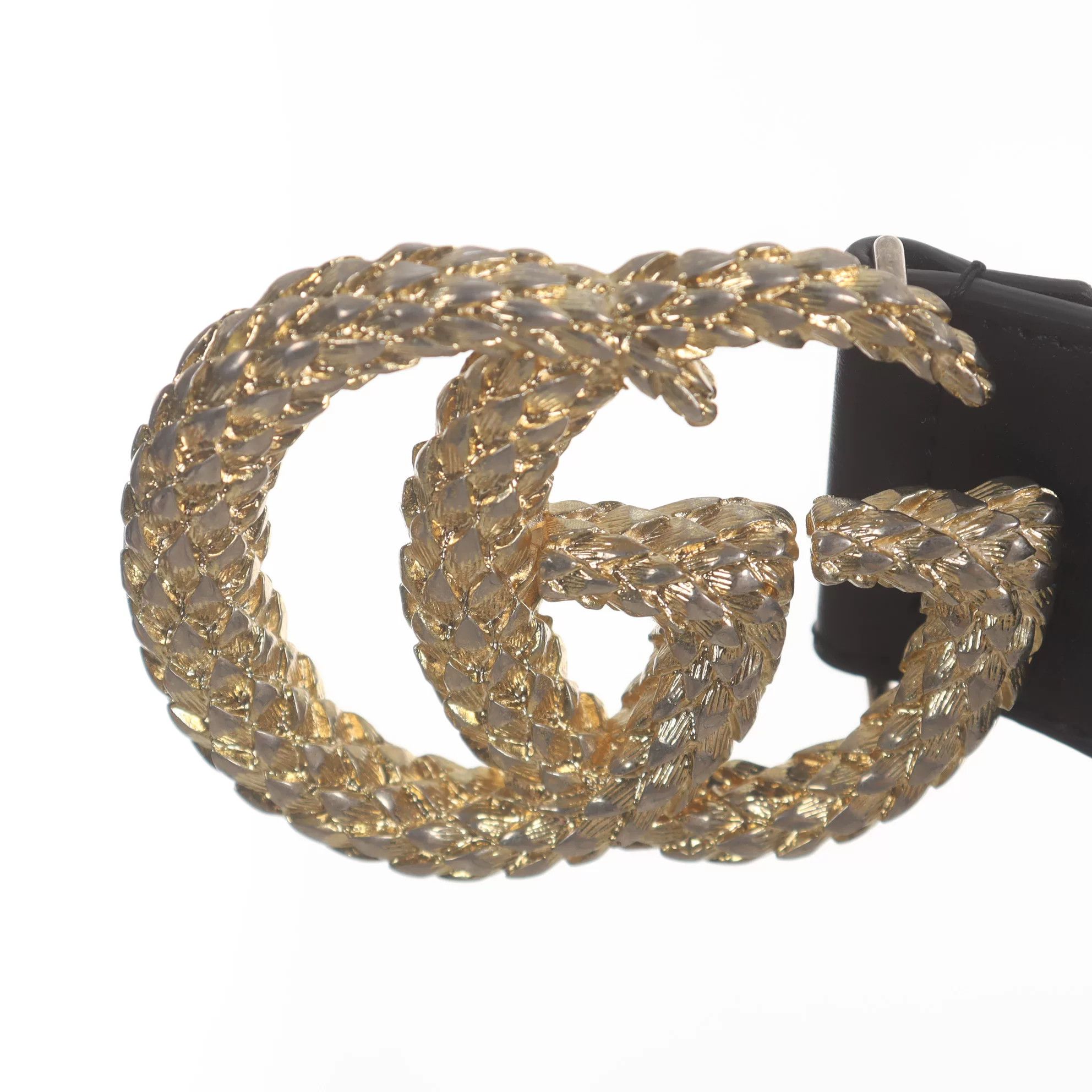 Gucci Gucci Retro Gold Belt Men Size ONE SIZE - 2 Thumbnail