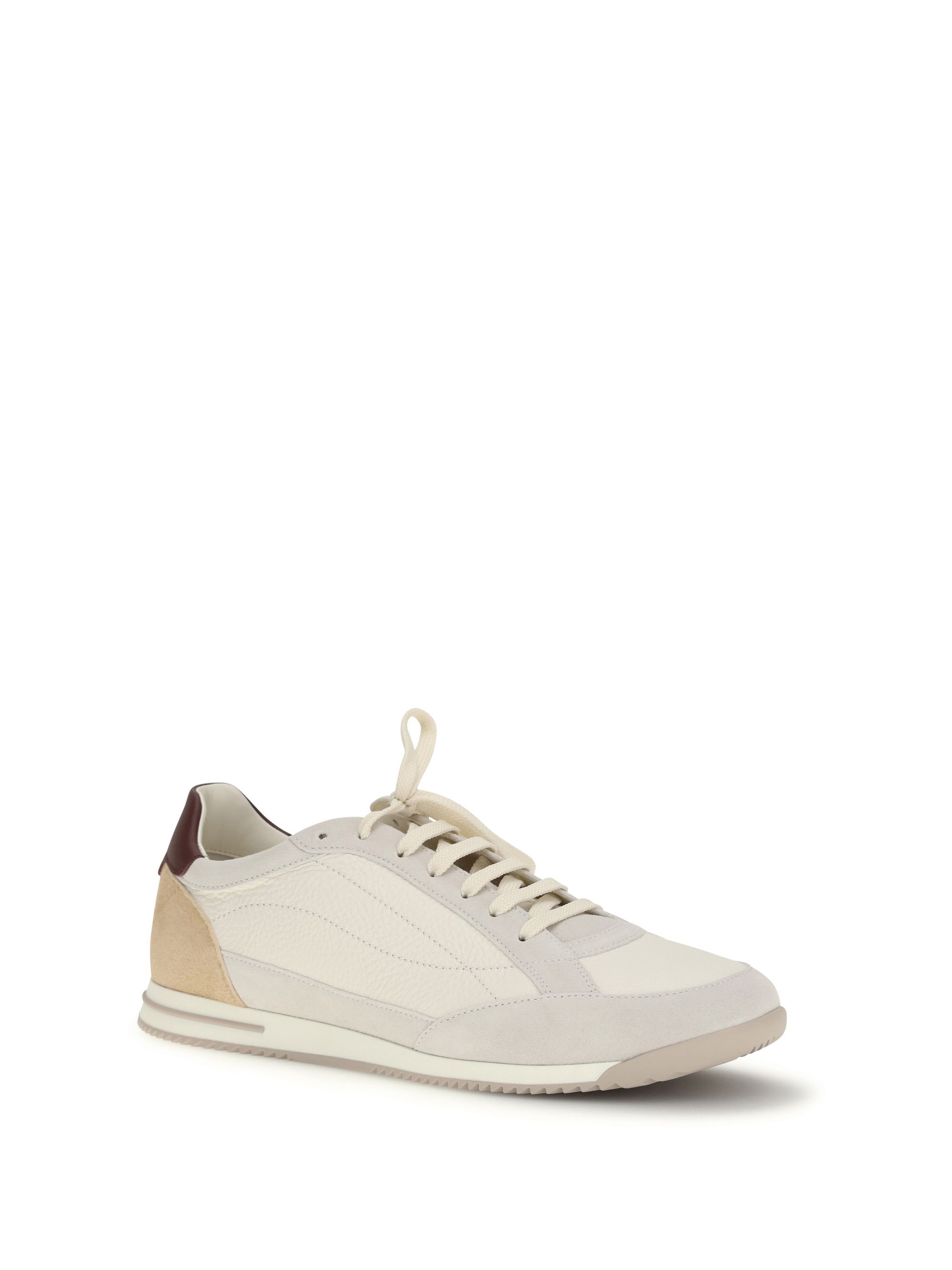 Brunello Cucinelli Deer and suede Sneakers Size US 10 / EU 43 - 2 Thumbnail