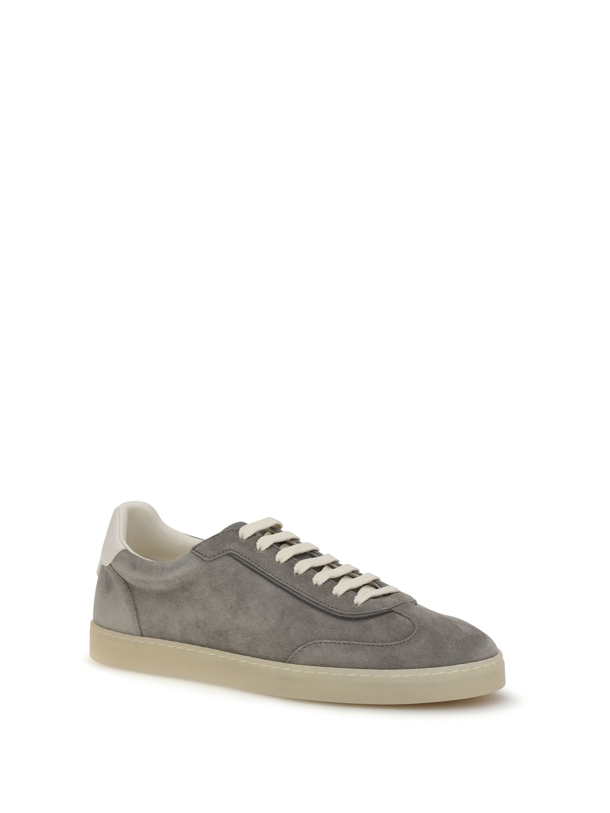 Brunello Cucinelli Suede Sneakers Size US 11 / EU 44 - 2 Thumbnail