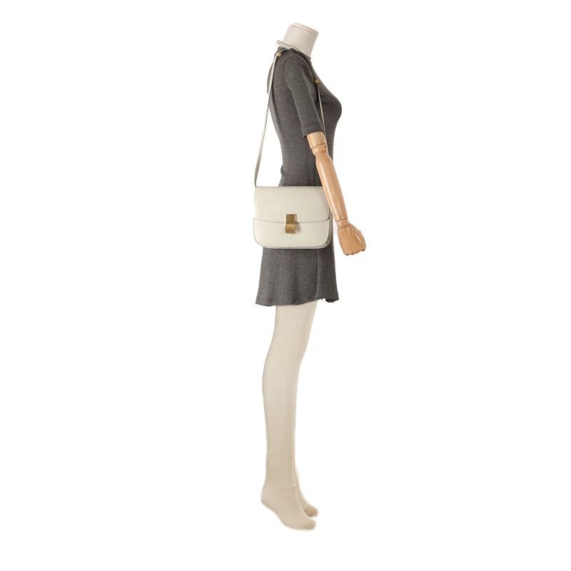 Celine Celine Gold Shoulder Bag 24 Women Size ONE SIZE - 2 Thumbnail