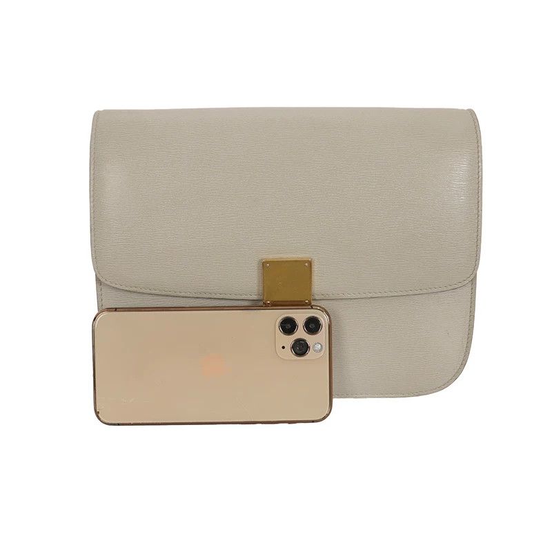 Celine Celine Gold Shoulder Bag 24 Women Size ONE SIZE - 3 Thumbnail