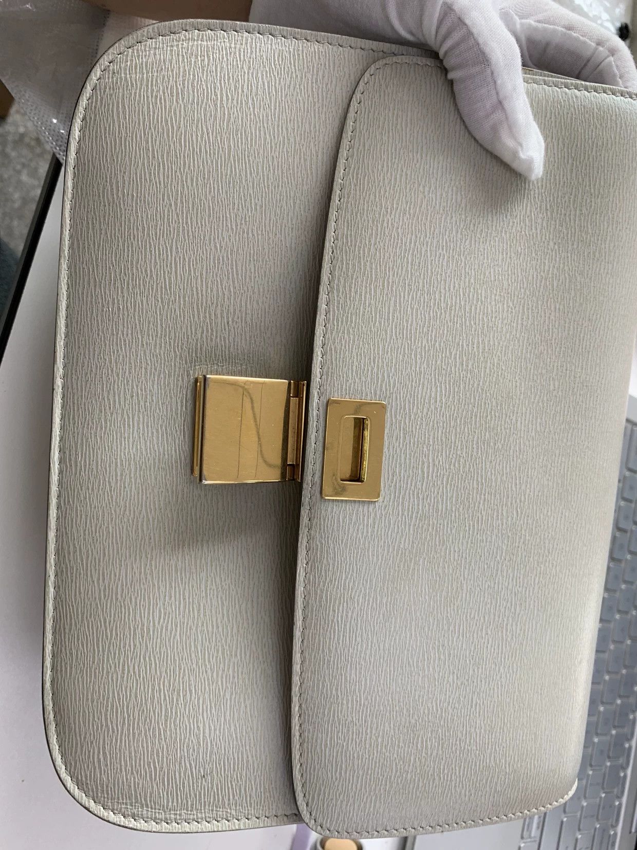Celine Celine Gold Shoulder Bag 24 Women Size ONE SIZE - 9 Thumbnail