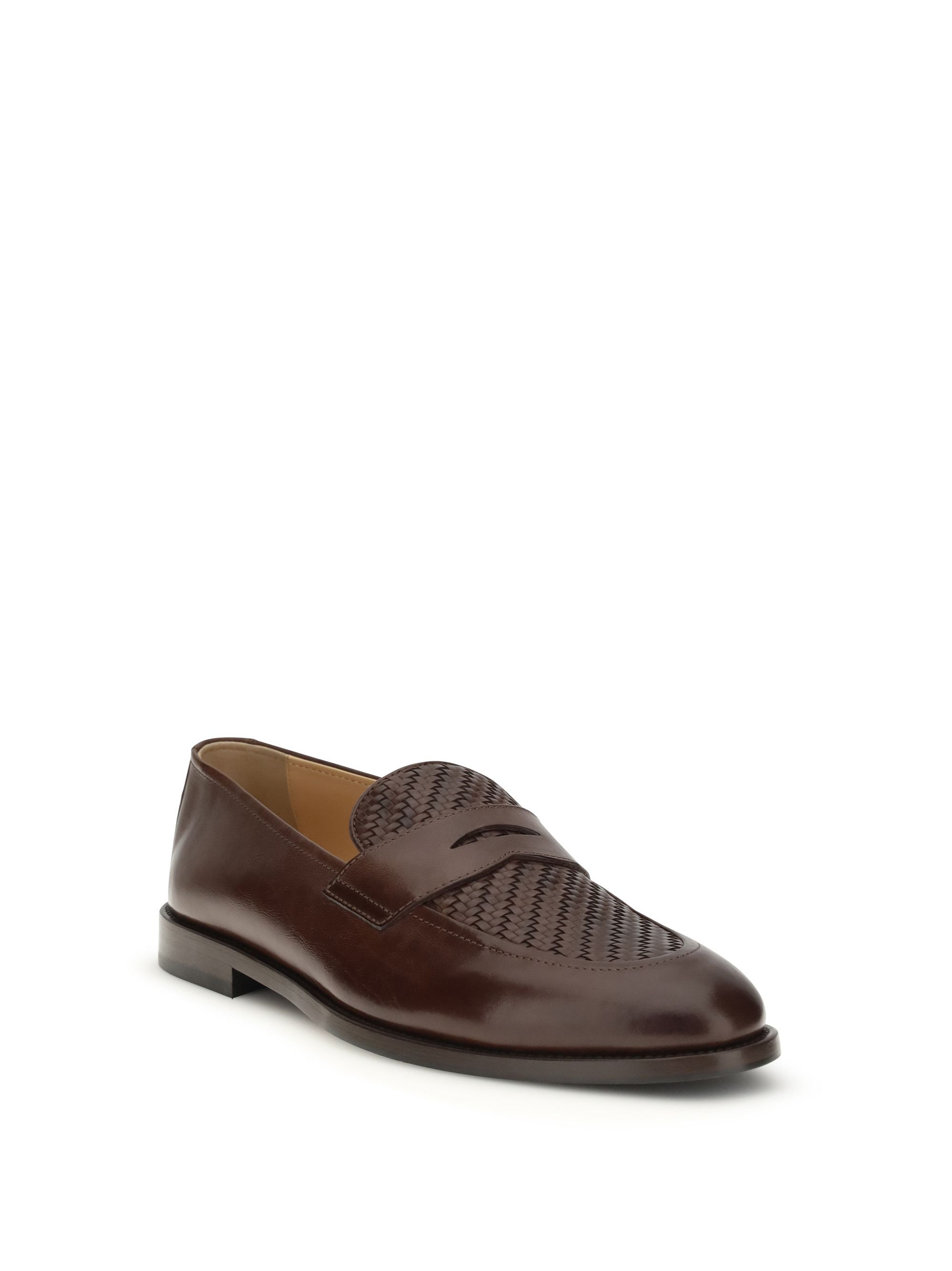 Brunello Cucinelli Leather Loafers Size US 10.5 / EU 43-44 - 2 Thumbnail