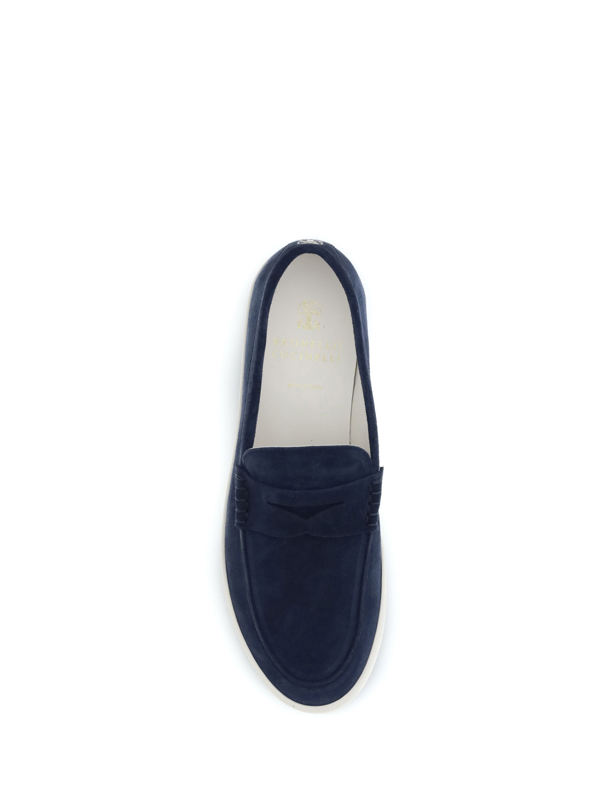 Brunello Cucinelli Suede Loafers Size US 9.5 / EU 42-43 - 4 Thumbnail