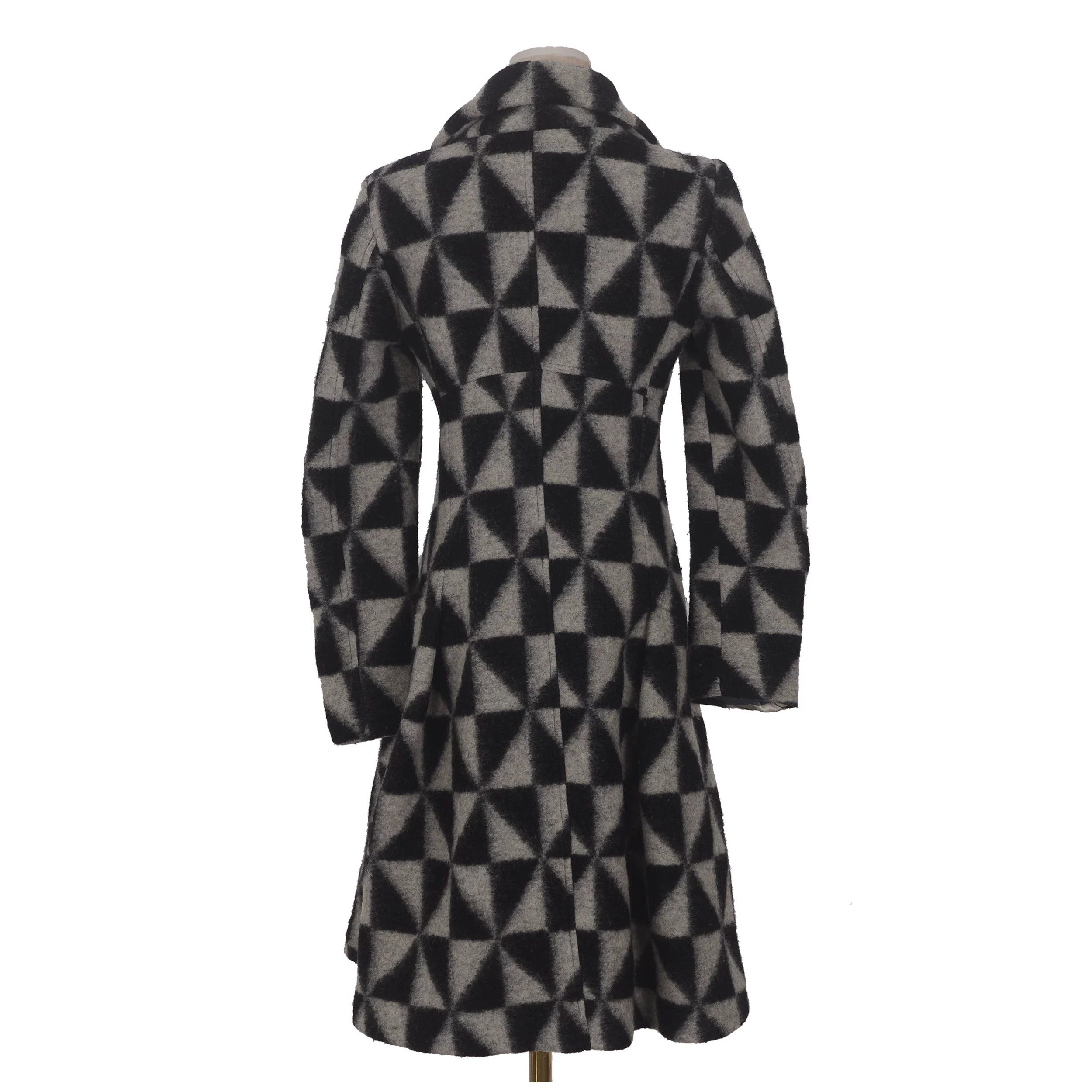 Armani Armani Wool Plaid Coat M Women Size M / US 6-8 / IT 42-44 - 2 Thumbnail