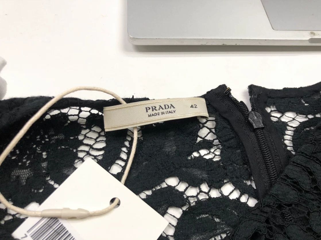 Prada Prada Nylon Cotton Dress XL Women Size XL / US 12-14 / IT 48-50 - 8 Thumbnail