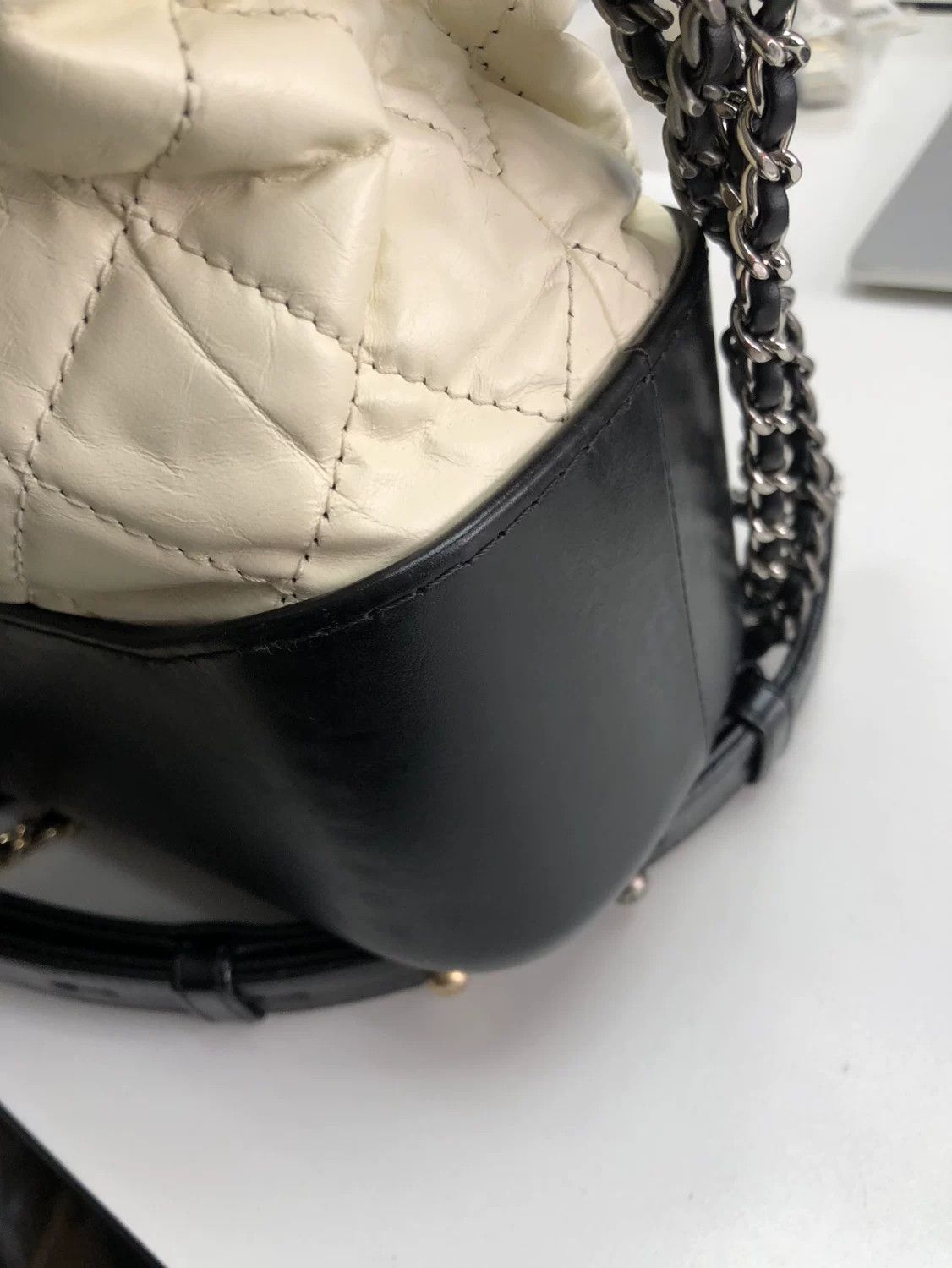 Chanel Chanel Retro Plaid Gray Shoulder Bag 28 Women Size ONE SIZE - 9 Thumbnail