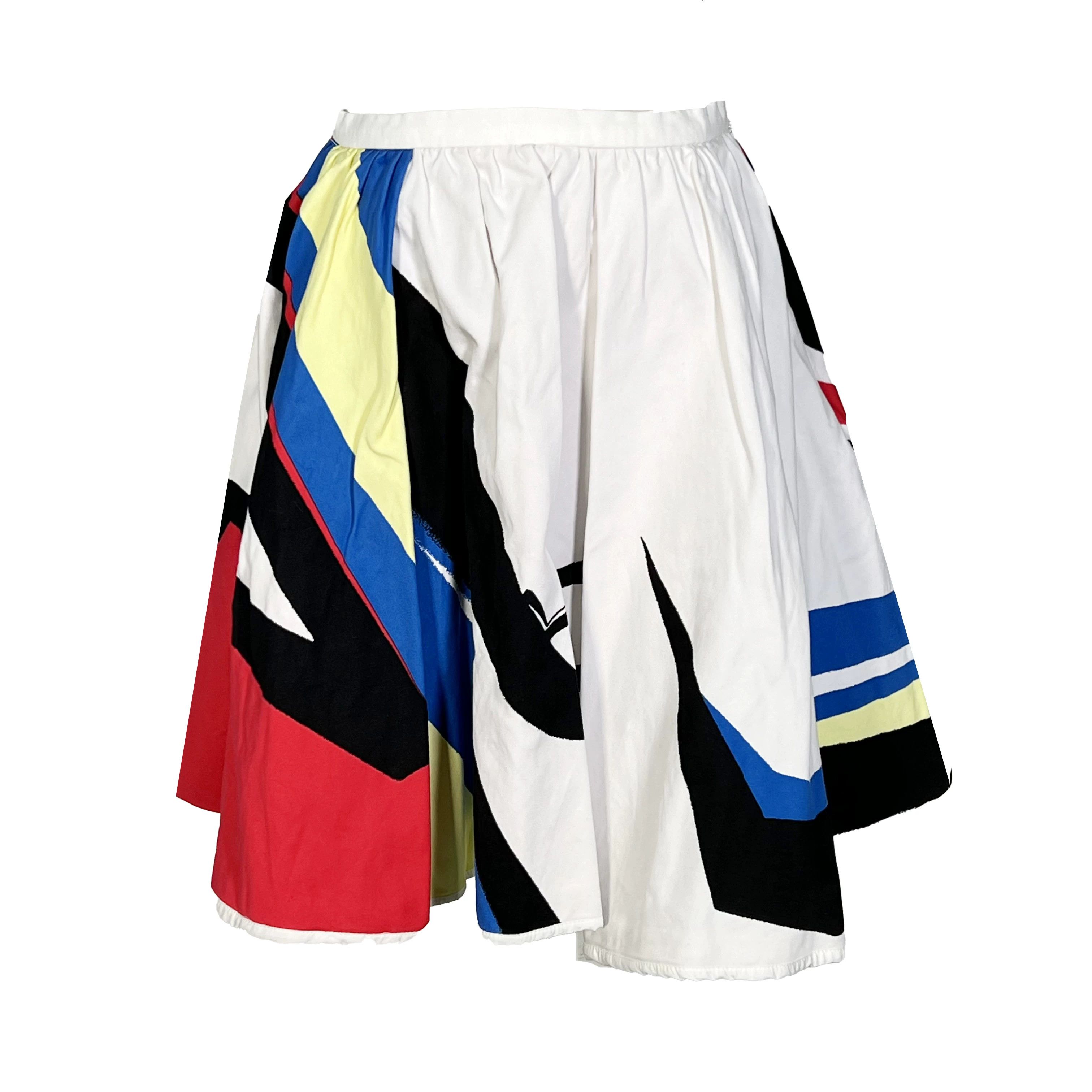 Prada Prada Cotton Multi Skirt S Women Size 26" / US 2 / IT 38 - 10 Thumbnail