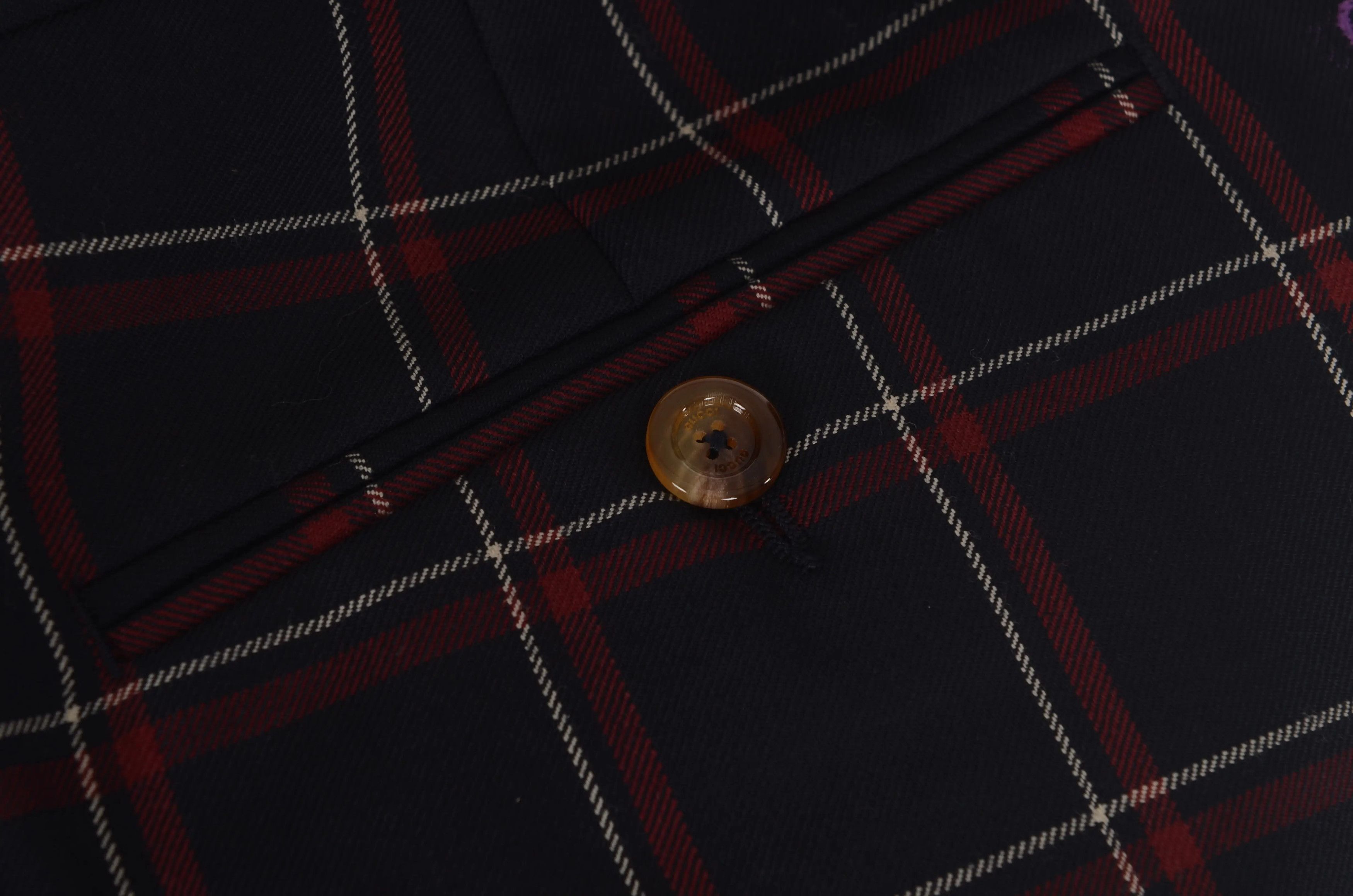 Gucci Gucci Casual Plaid Pants S Women Size 26" / US 2 / IT 38 - 3 Thumbnail