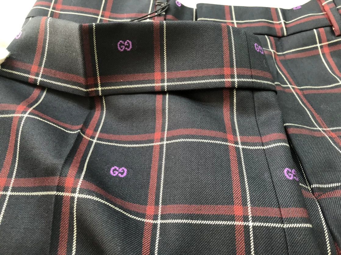 Gucci Gucci Casual Plaid Pants S Women Size 26" / US 2 / IT 38 - 9 Thumbnail