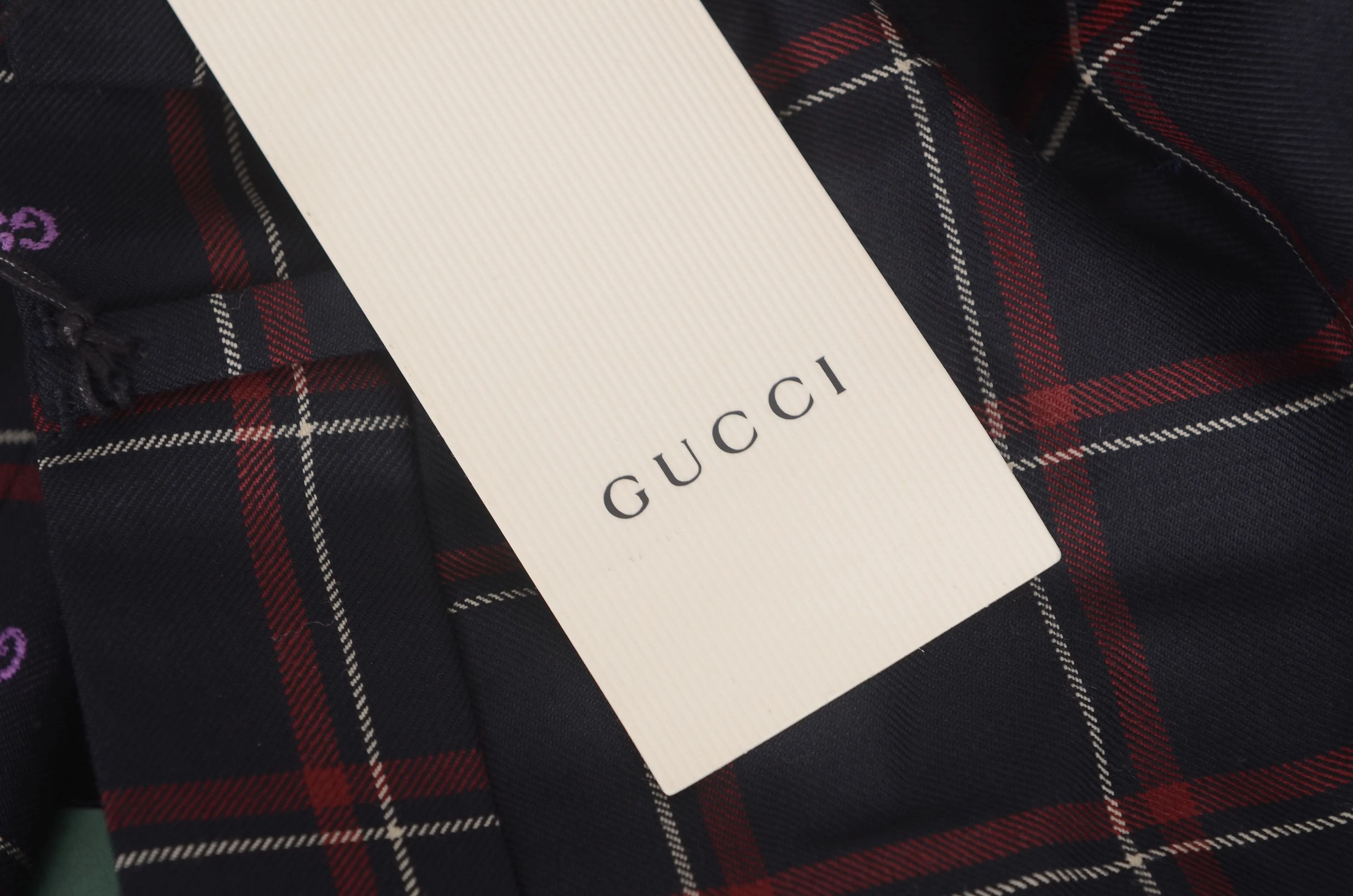Gucci Gucci Casual Plaid Pants S Women Size 26" / US 2 / IT 38 - 4 Thumbnail