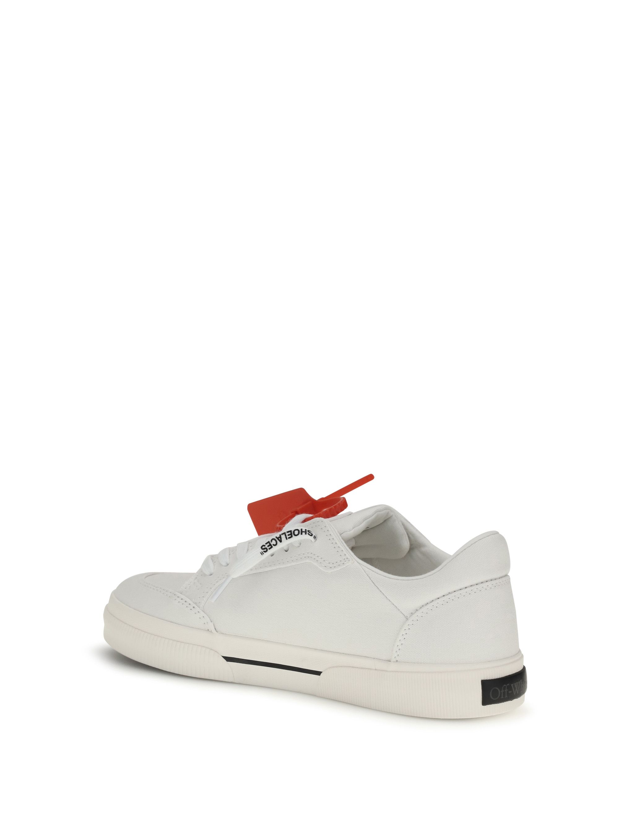 Off-White New Low Vulcanized canvas Sneakers Size US 12 / EU 45 - 3 Thumbnail