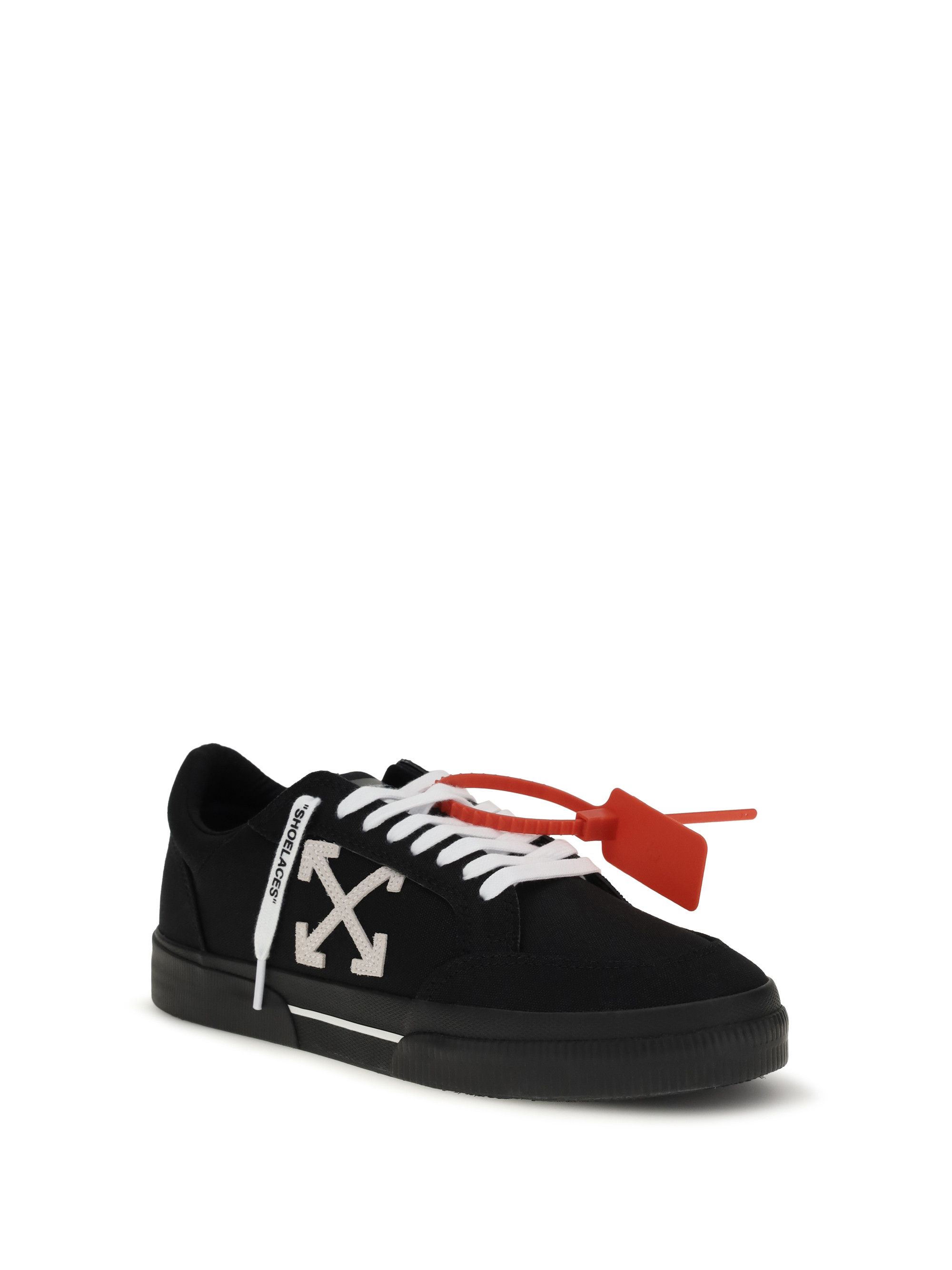Off-White New Low Vulcanized canvas Sneakers Size US 7 / EU 40 - 2 Thumbnail