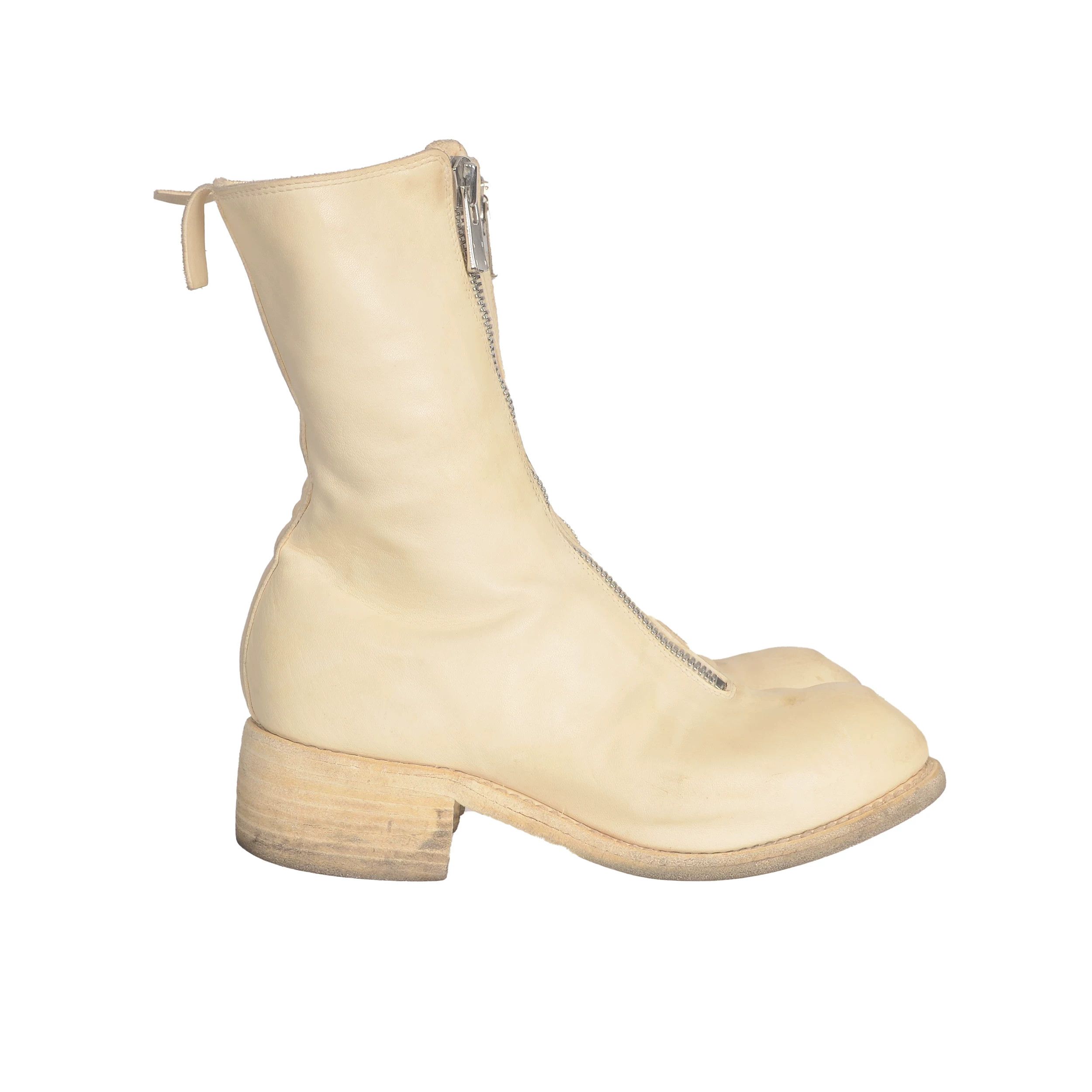 Guidi Guidi Leather Silver Boots 35 Women Size US 5 / IT 35 - 3 Thumbnail