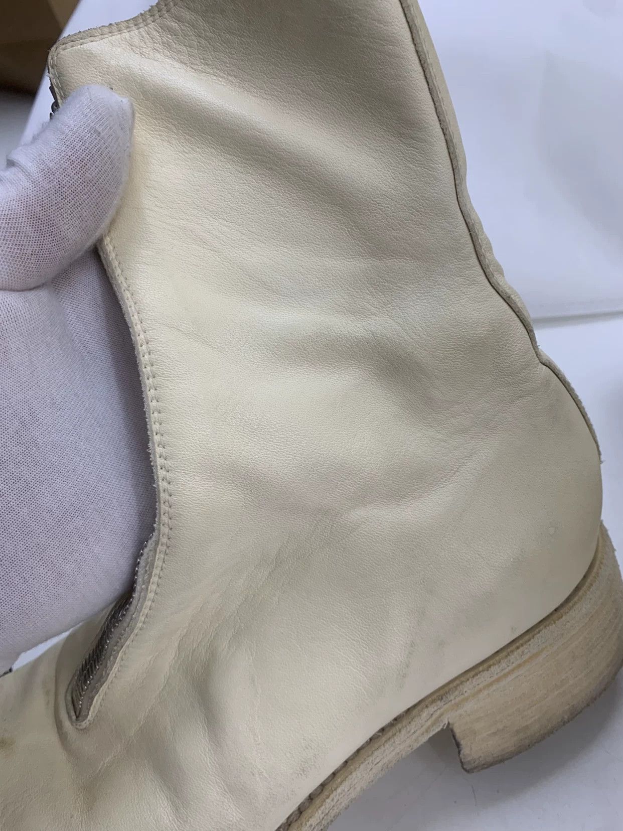 Guidi Guidi Leather Silver Boots 35 Women Size US 5 / IT 35 - 8 Thumbnail