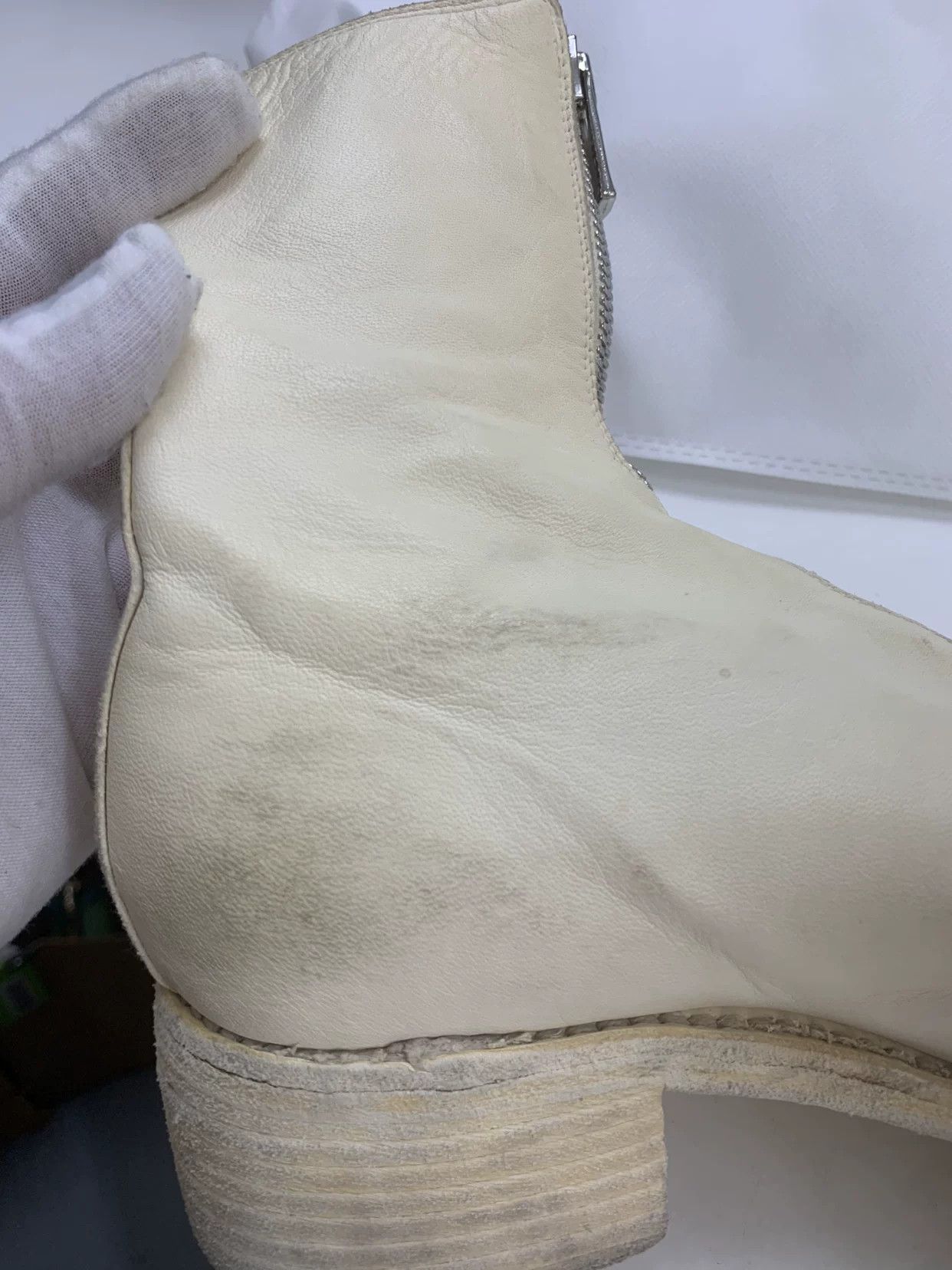 Guidi Guidi Leather Silver Boots 35 Women Size US 5 / IT 35 - 9 Thumbnail