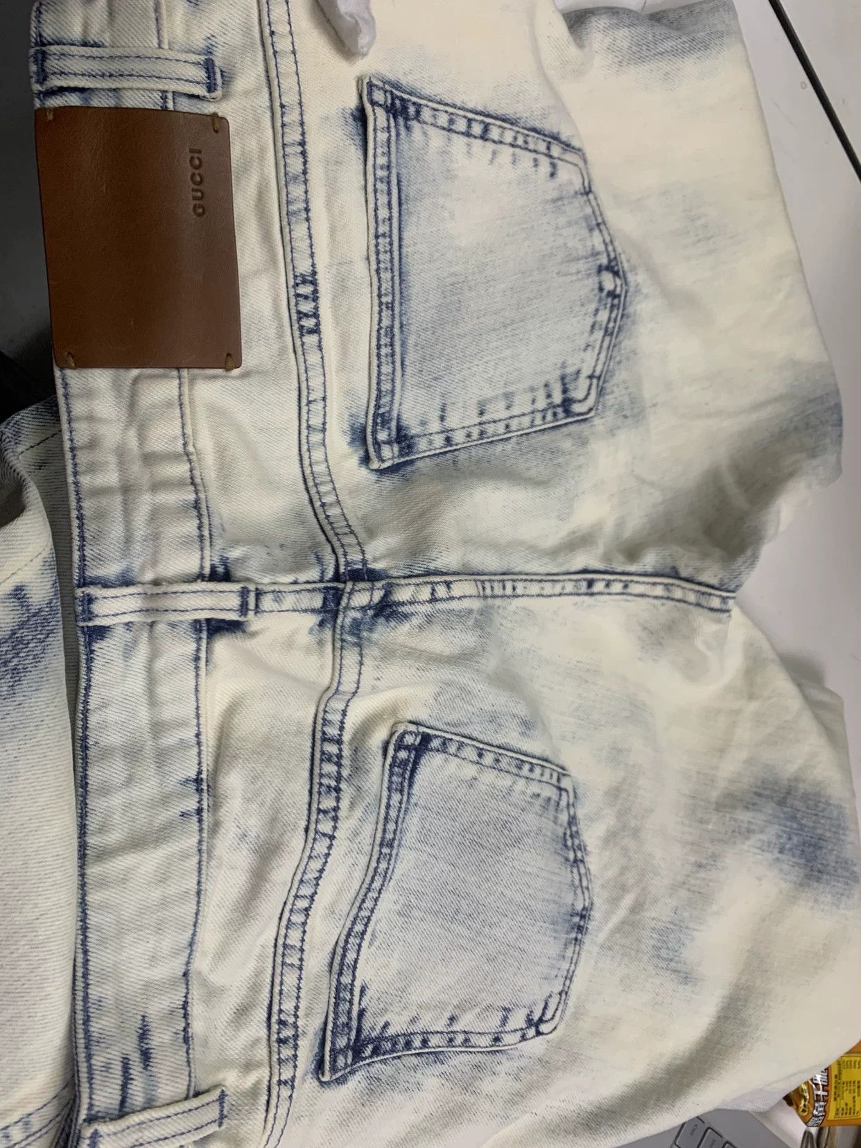 Gucci Gucci Denim Cotton Multi Pants S Women Size 26" / US 2 / IT 38 - 8 Thumbnail