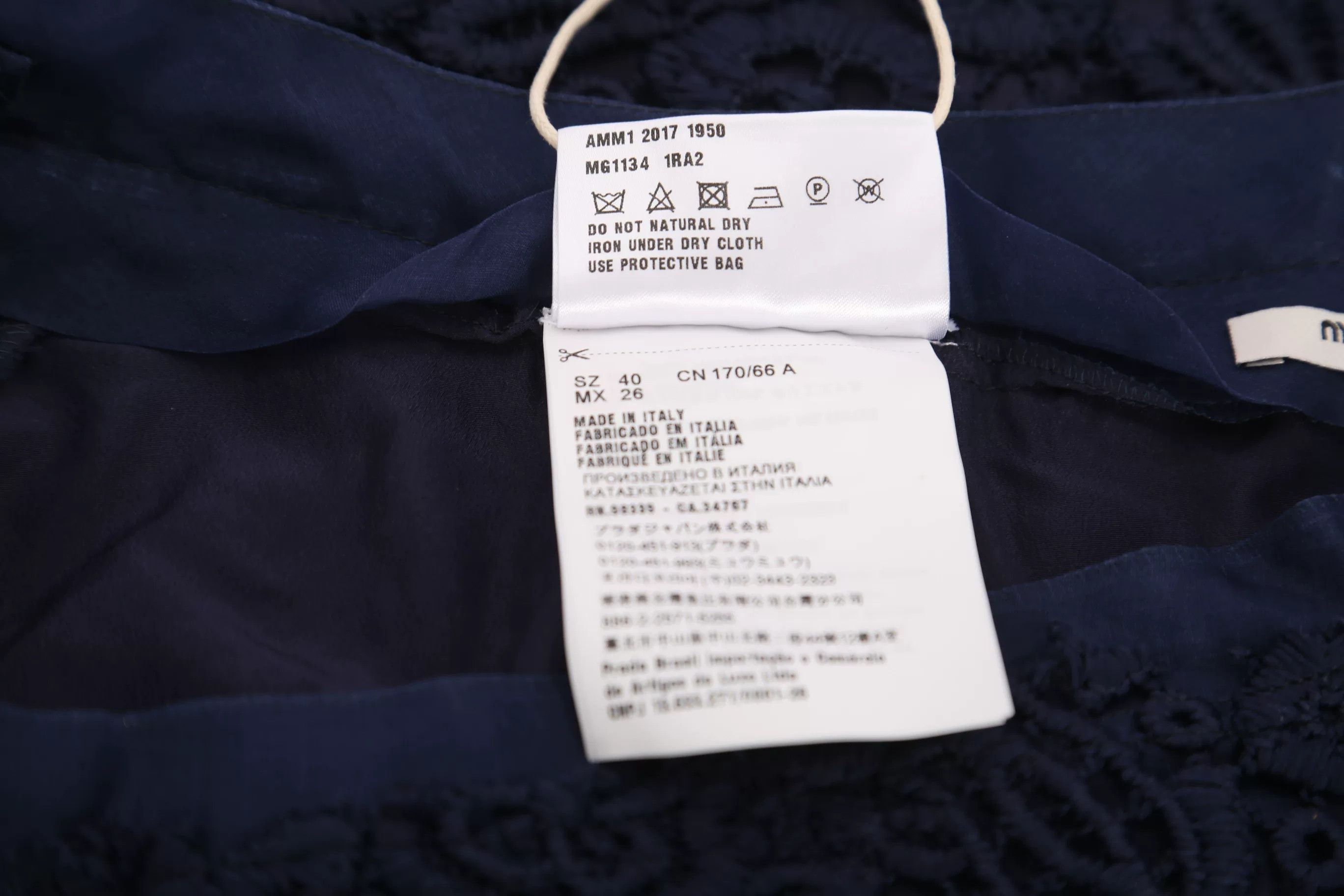 Miu Miu Miu Miu Skirt S Women Size 26" / US 2 / IT 38 - 4 Thumbnail
