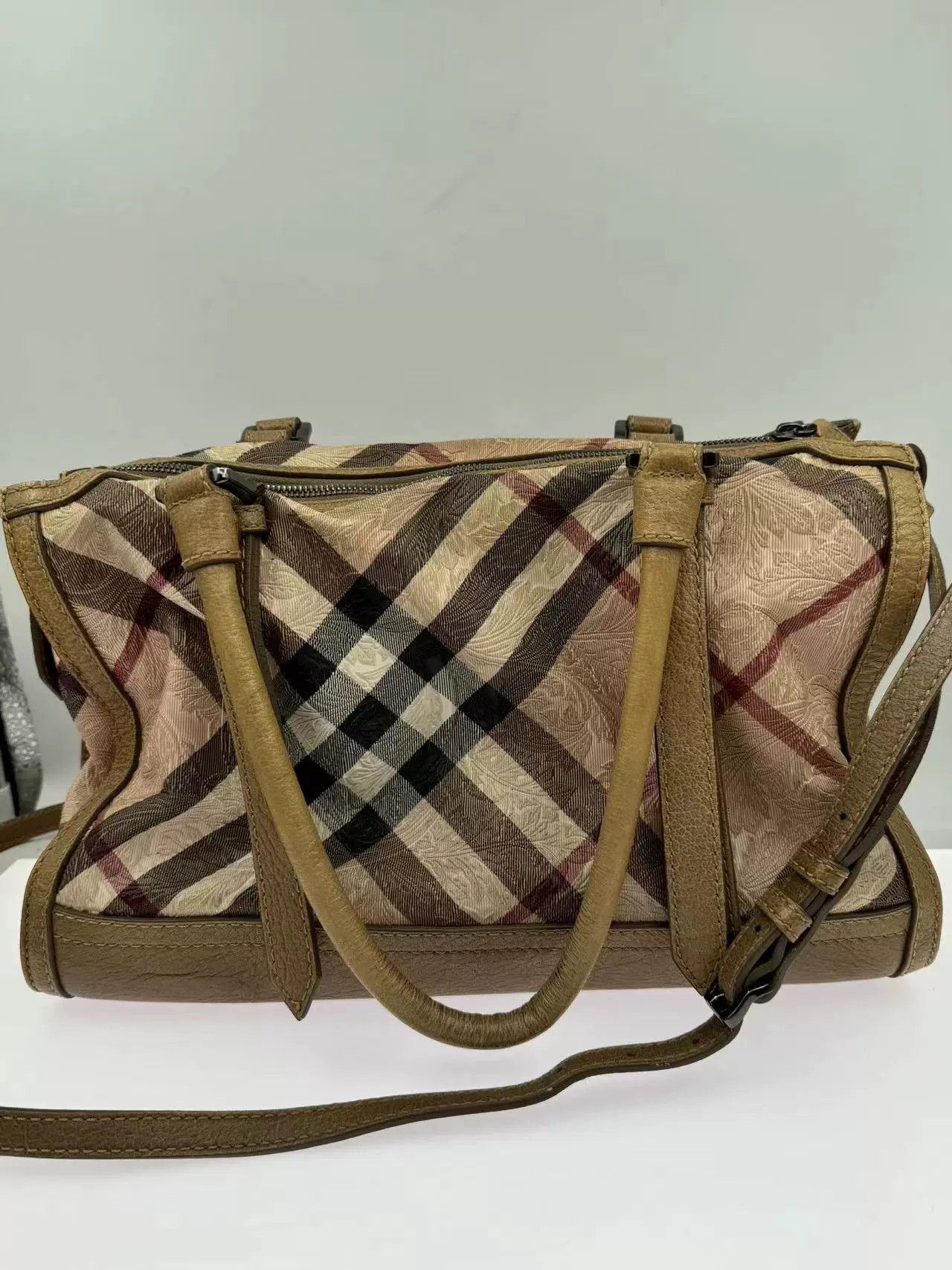 Burberry Burberry Plaid Multi Shoulder Bag 36 Women Size ONE SIZE - 3 Thumbnail