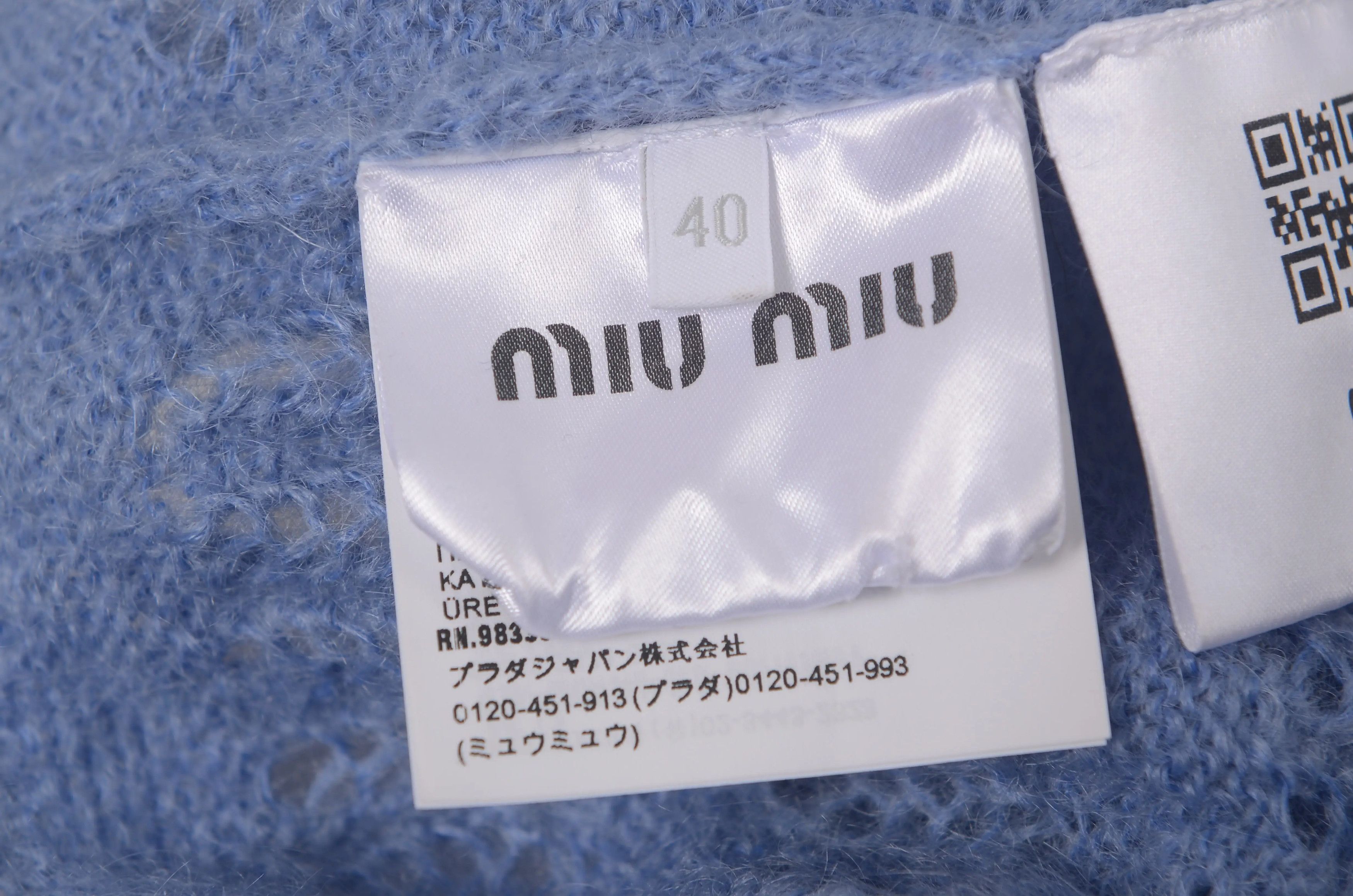 Miu Miu Miu Miu Wool Sweater S Men Size US S / EU 44-46 / 1 - 5 Thumbnail