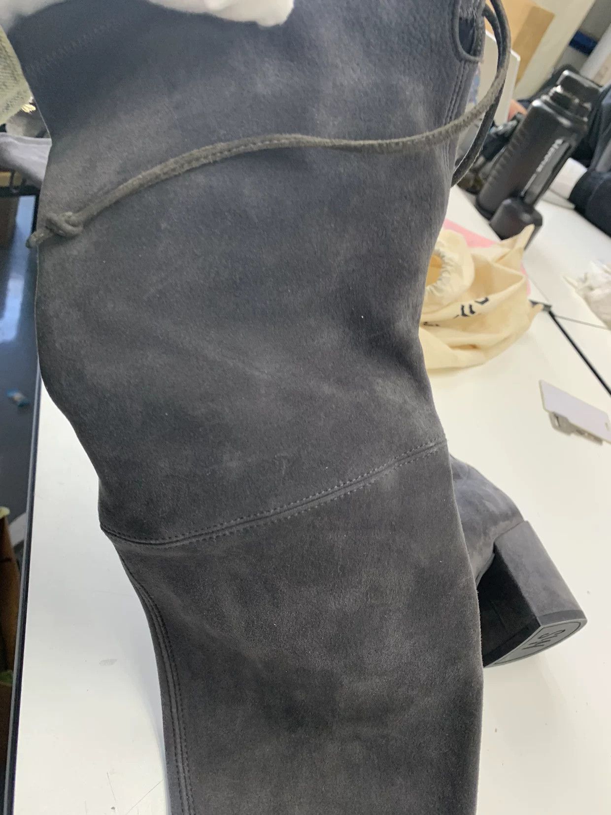 Dior Dior Suede Gold Boots 35 Women Size US 5 / IT 35 - 9 Thumbnail