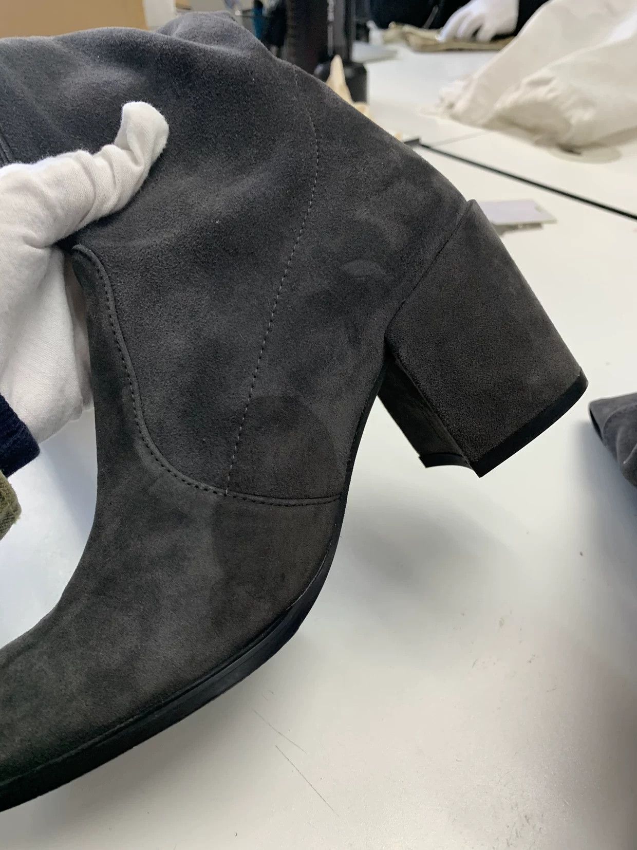 Dior Dior Suede Gold Boots 35 Women Size US 5 / IT 35 - 8 Thumbnail