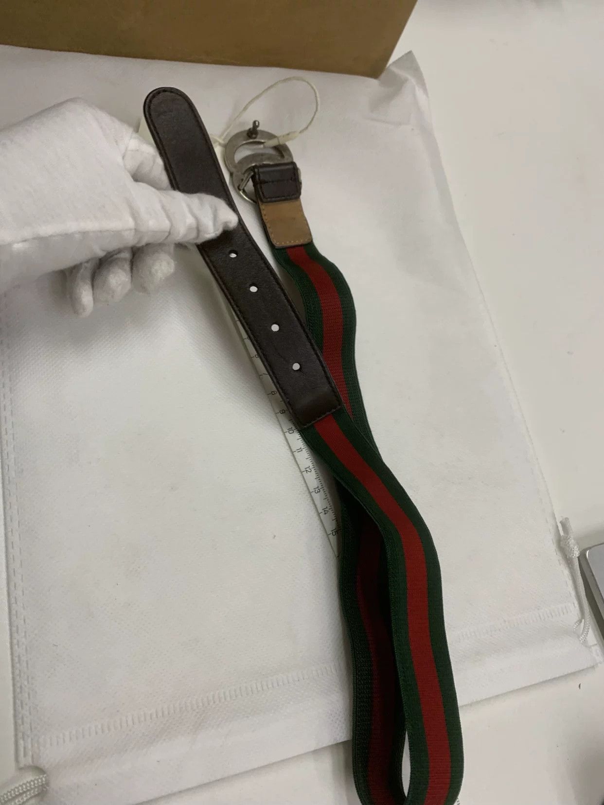 Gucci Gucci Leather Multi Belt Men Size ONE SIZE - 9 Thumbnail