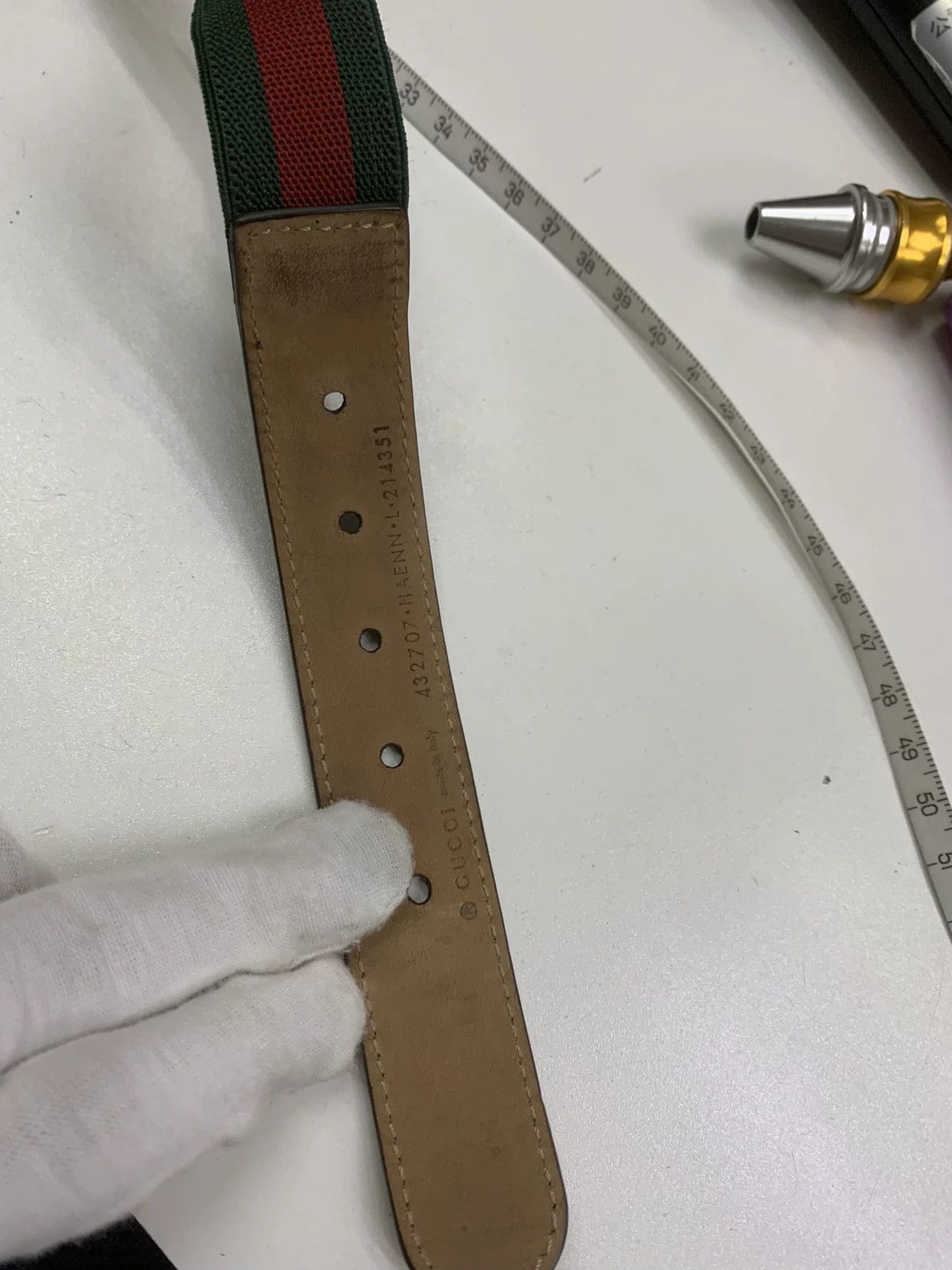 Gucci Gucci Leather Multi Belt Men Size ONE SIZE - 7 Thumbnail