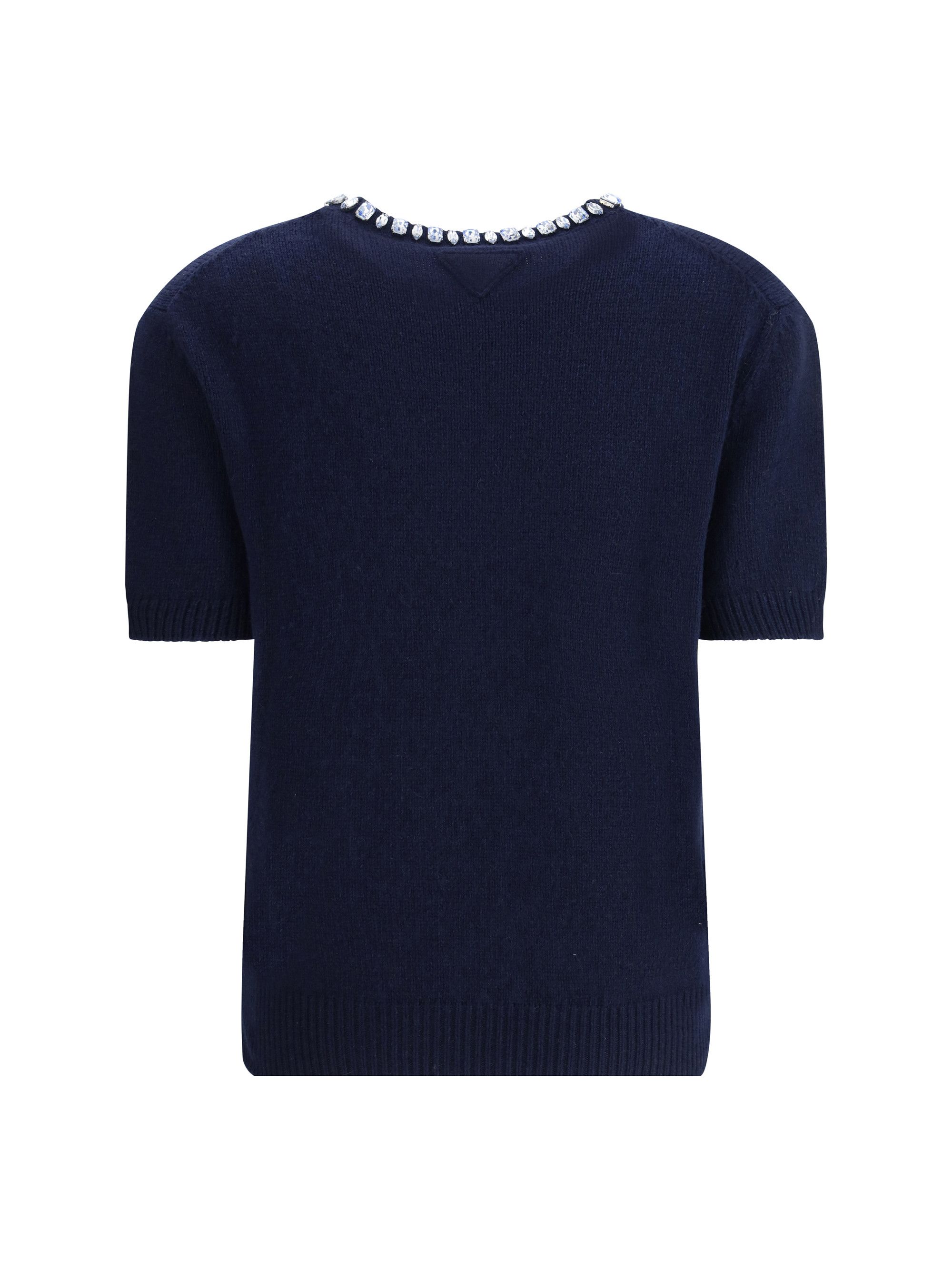 Prada Wool and cashmere crew-neck Sweater Size M / US 6-8 / IT 42-44 - 2 Thumbnail