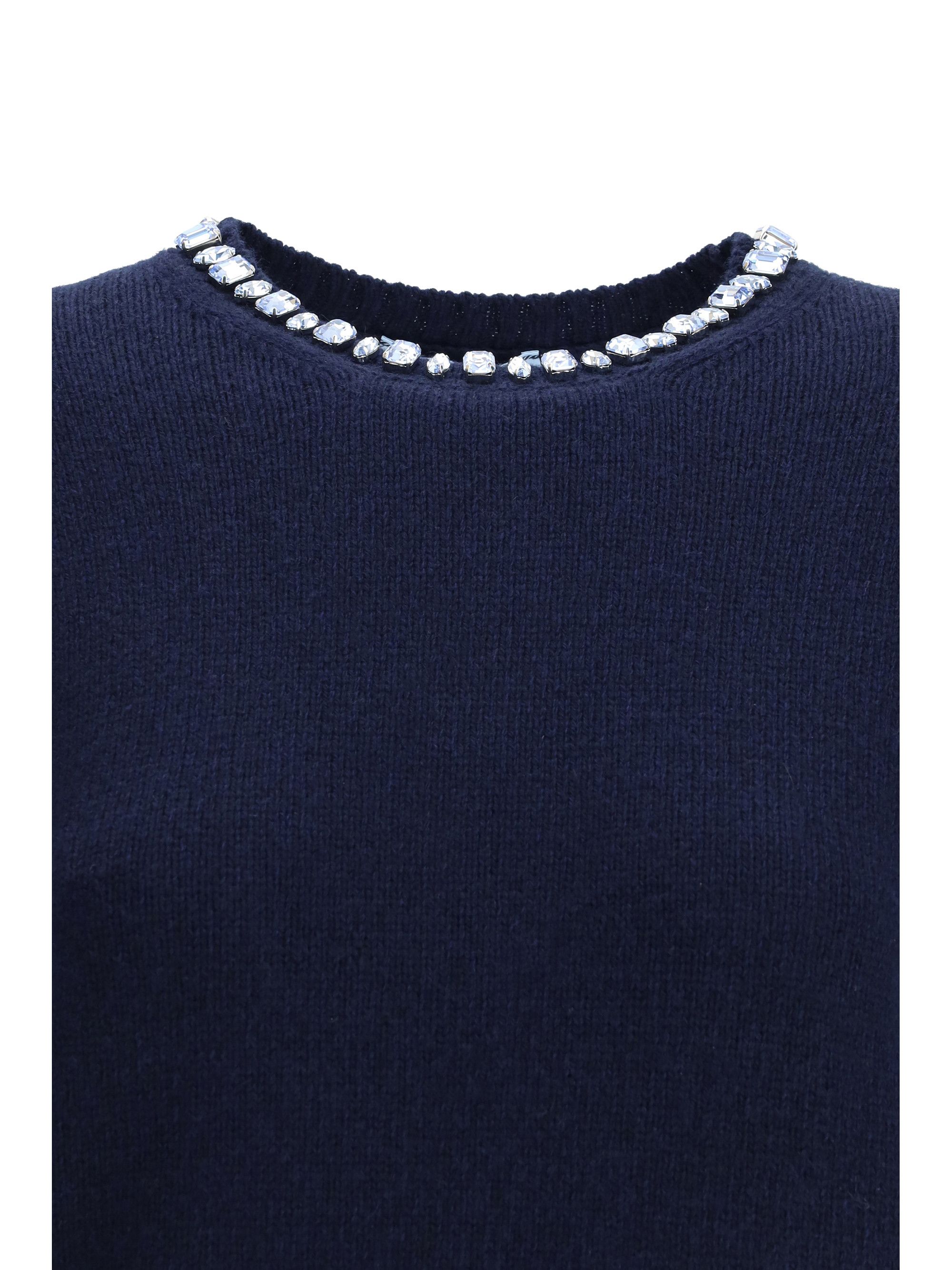 Prada Wool and cashmere crew-neck Sweater Size M / US 6-8 / IT 42-44 - 3 Thumbnail