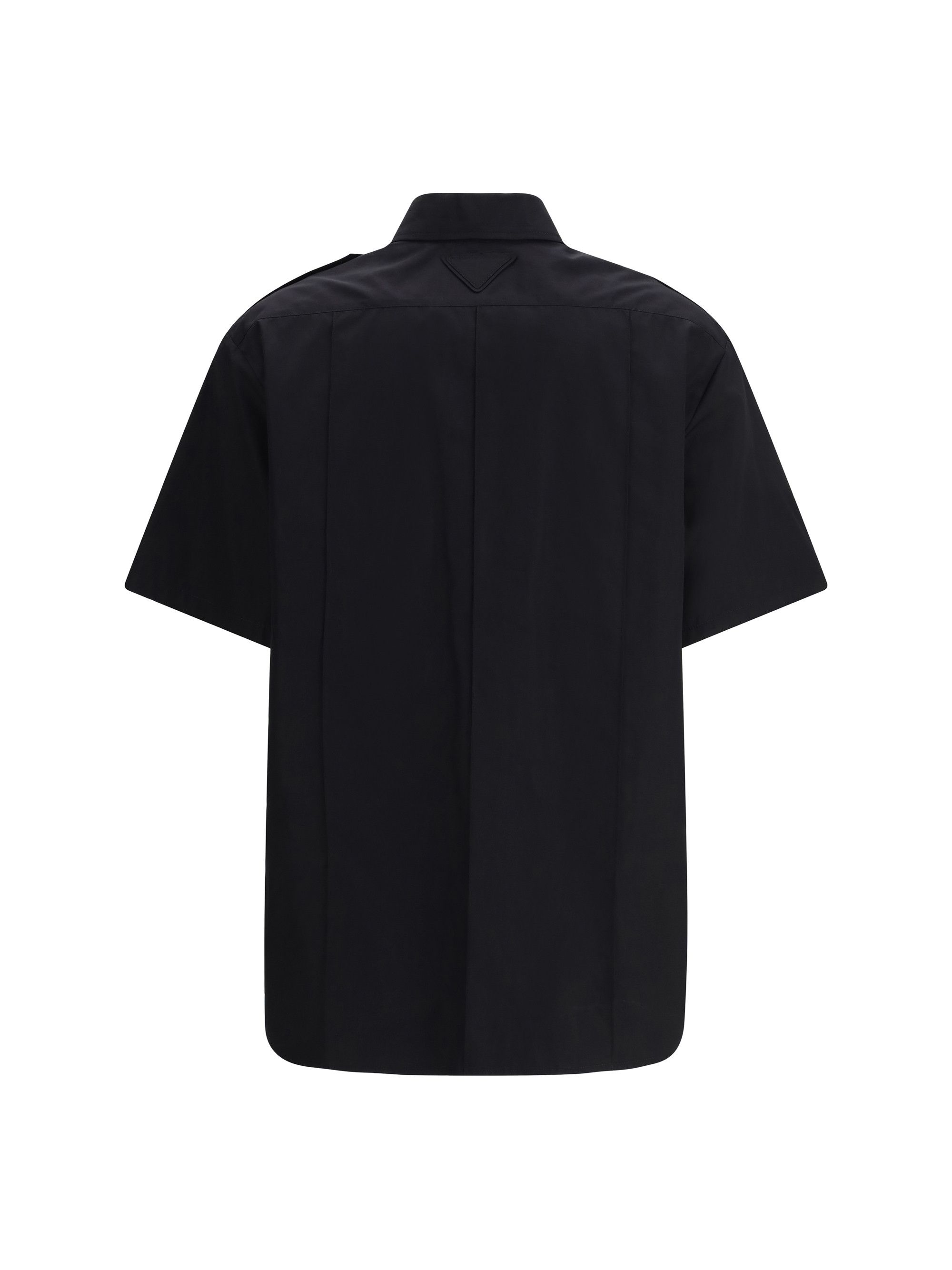 Prada Short-sleeve poplin Shirt Size M / US 6-8 / IT 42-44 - 2 Thumbnail