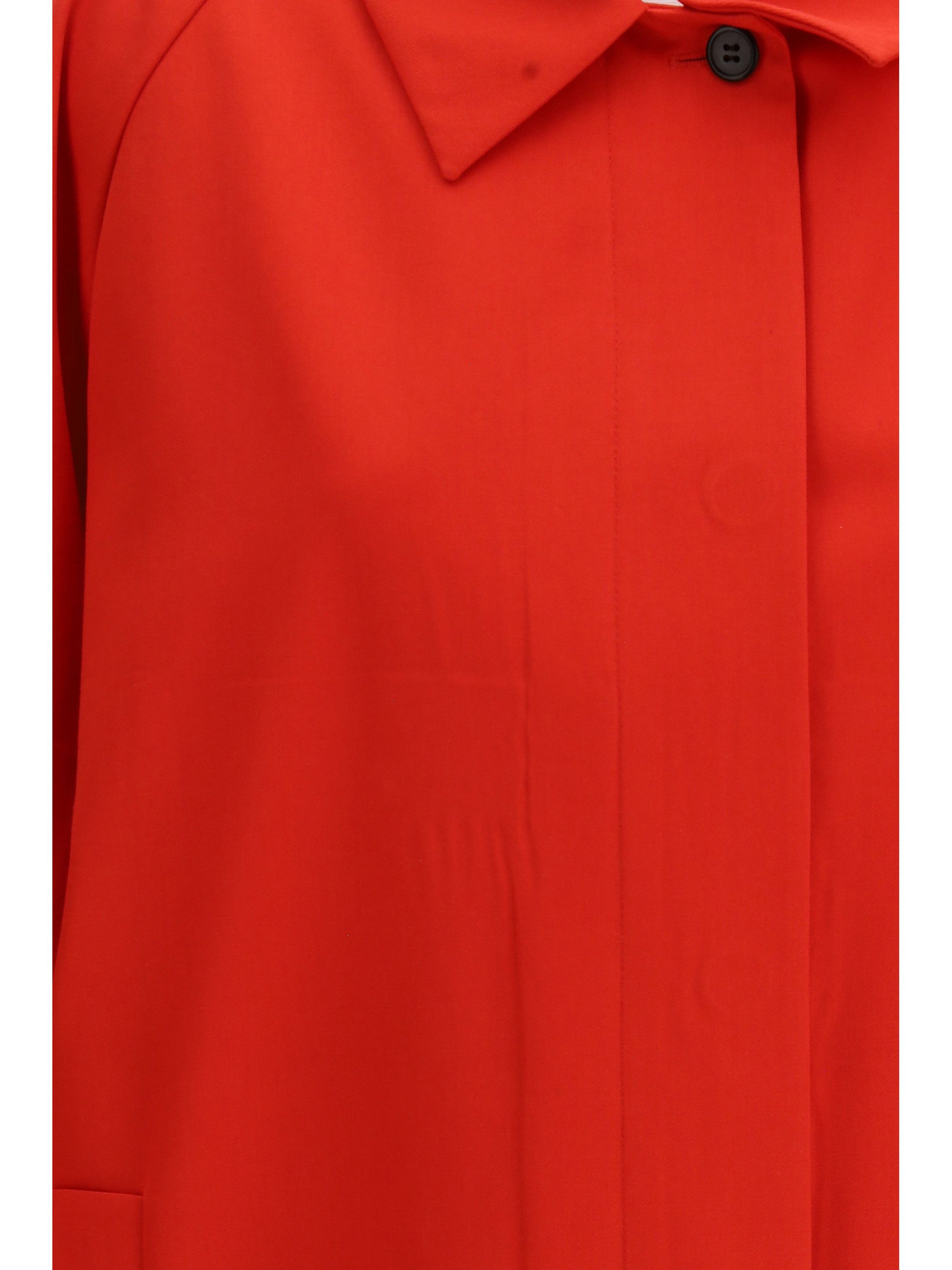 Prada Cotton Gabardine Coat with classic collar Size M / US 6-8 / IT 42-44 - 3 Thumbnail