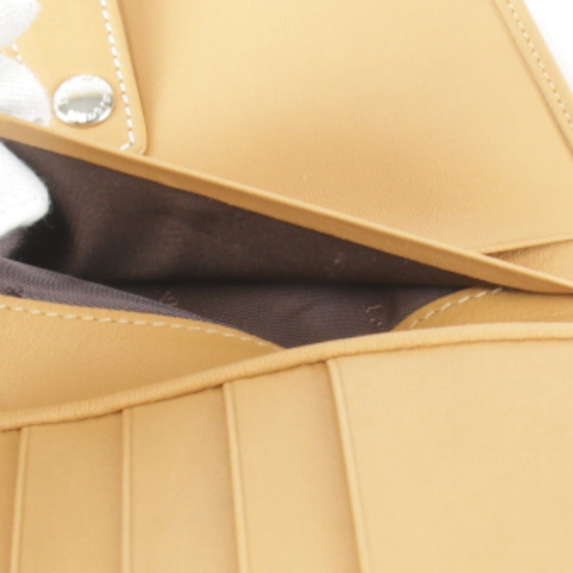 Loewe LOEWE women's bi-fold leather wallet in brown. Size ONE SIZE - 10 Thumbnail