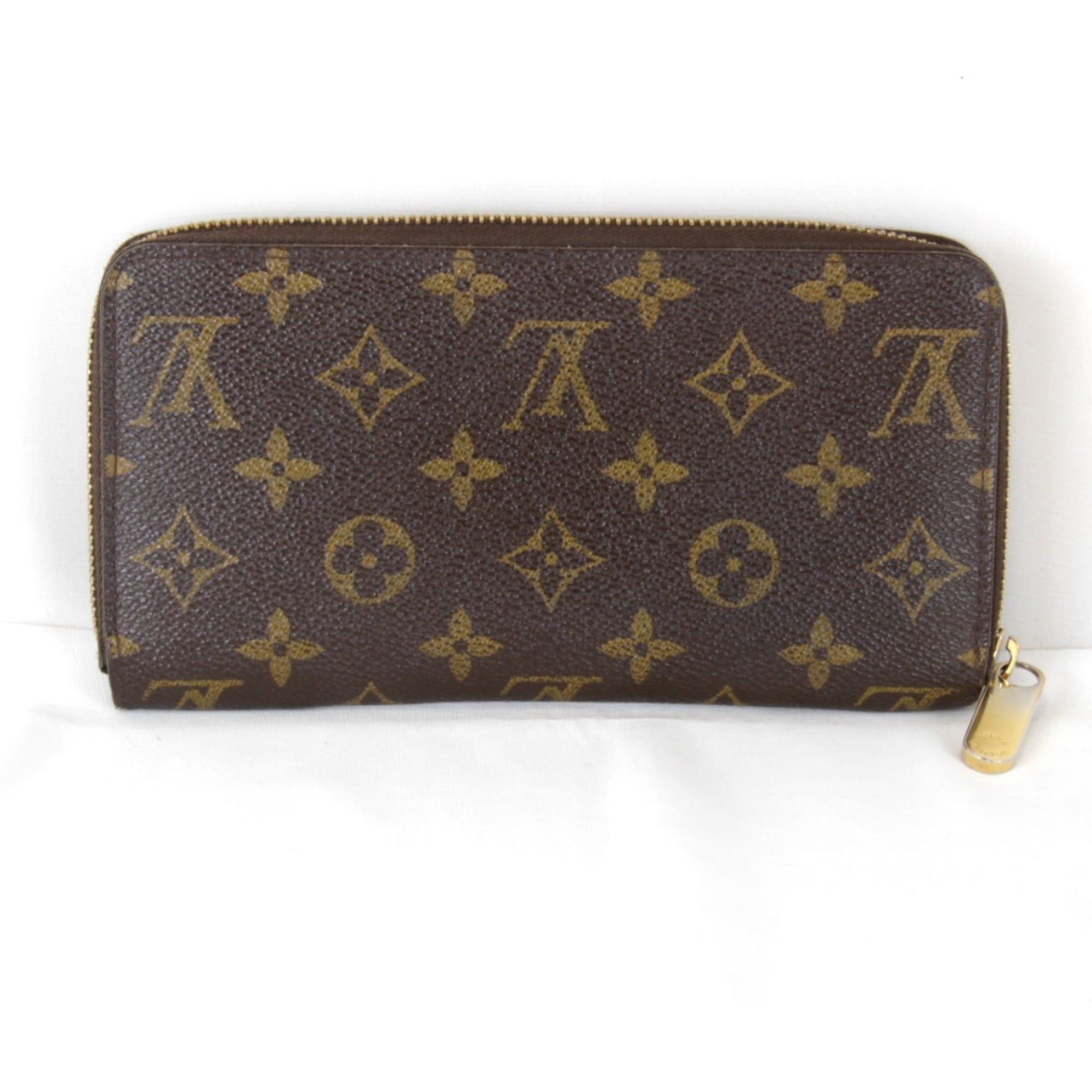 Louis Vuitton LOUIS VUITTON Zippy Wallet M42616, Monogram Canvas, Brown, Women's Size ONE SIZE - 2 Thumbnail