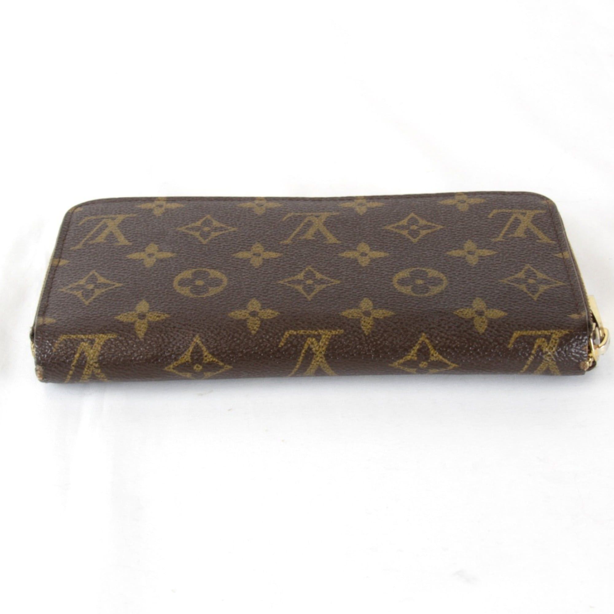 Louis Vuitton LOUIS VUITTON Zippy Wallet M42616, Monogram Canvas, Brown, Women's Size ONE SIZE - 5 Thumbnail