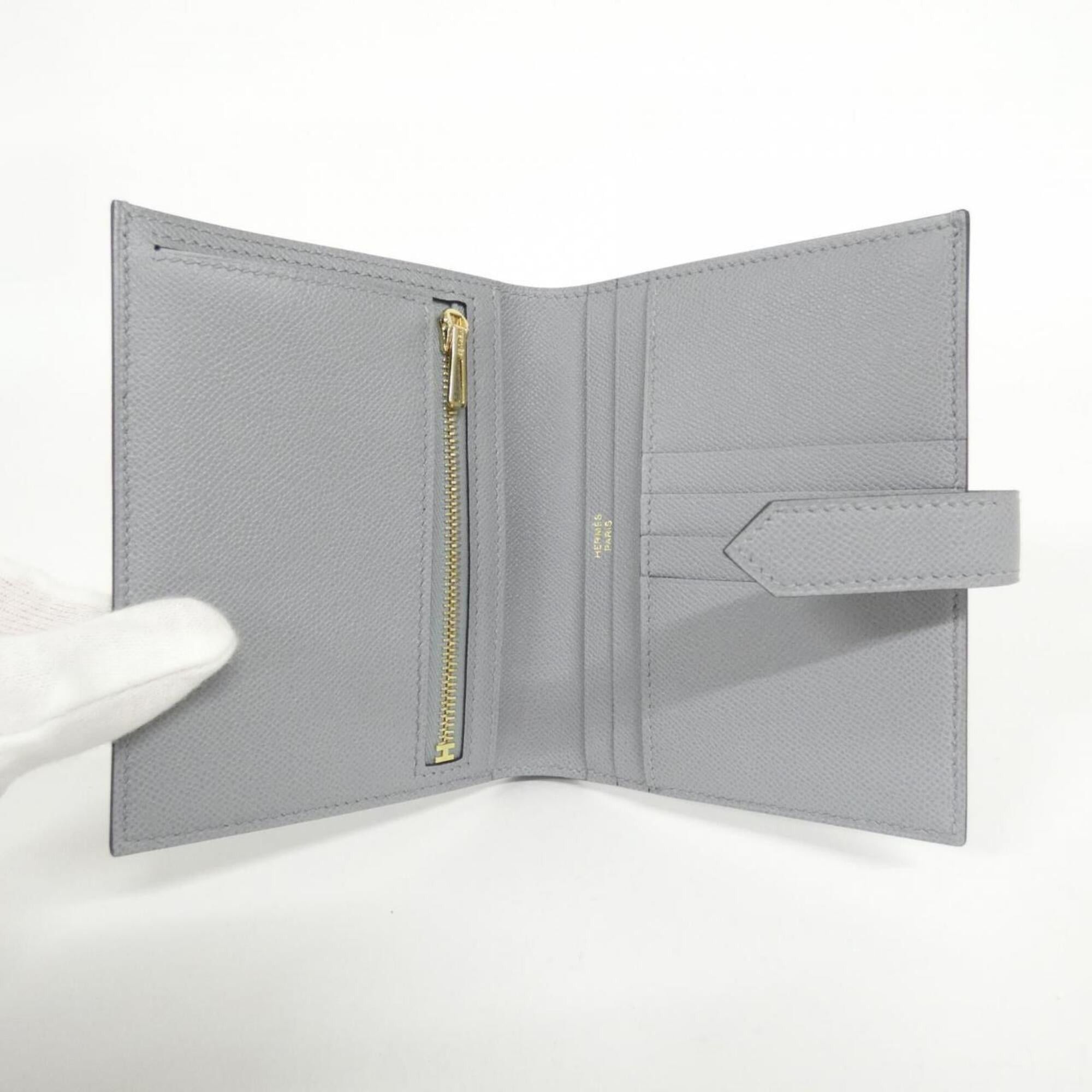 Hermes Hermes Bearn Compact 084817CC Wallet Size ONE SIZE - 3 Thumbnail