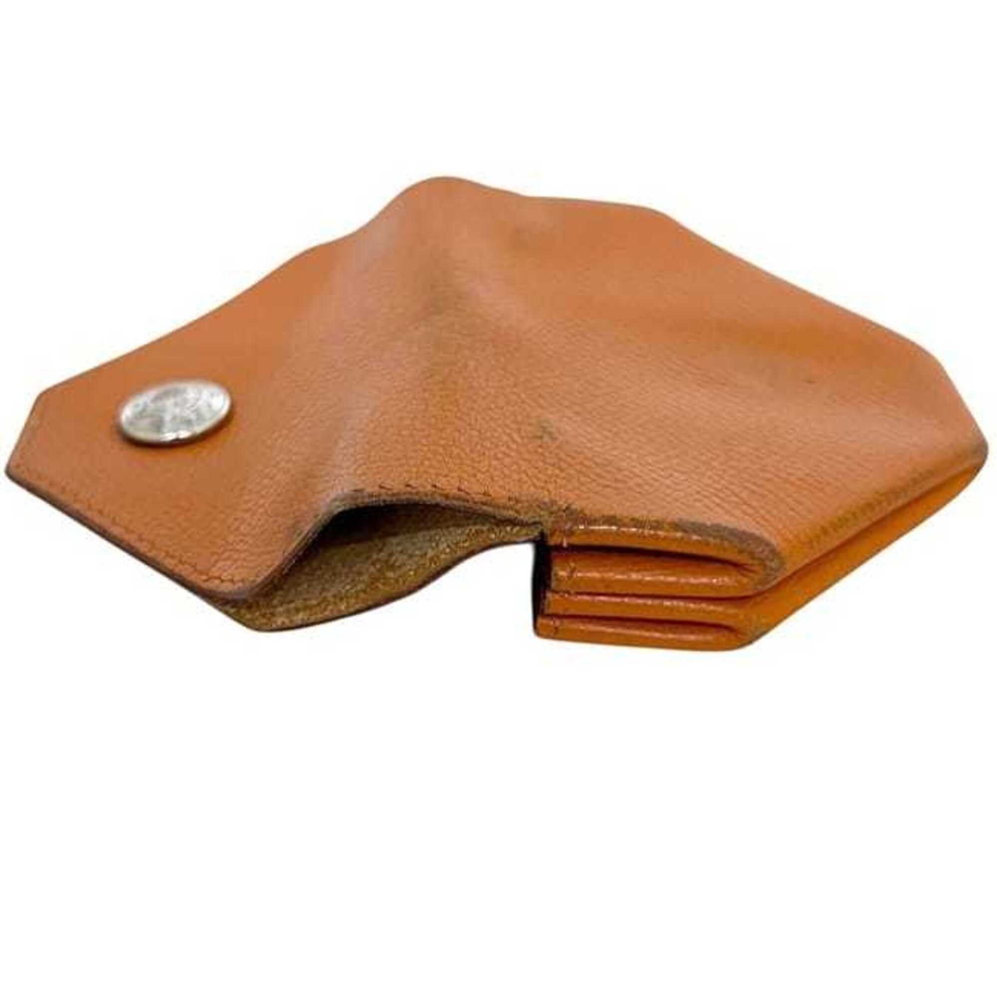 Hermes Hermes coin case, Vanquatriole, orange, leather, Veau Epsom. Size ONE SIZE - 10 Thumbnail