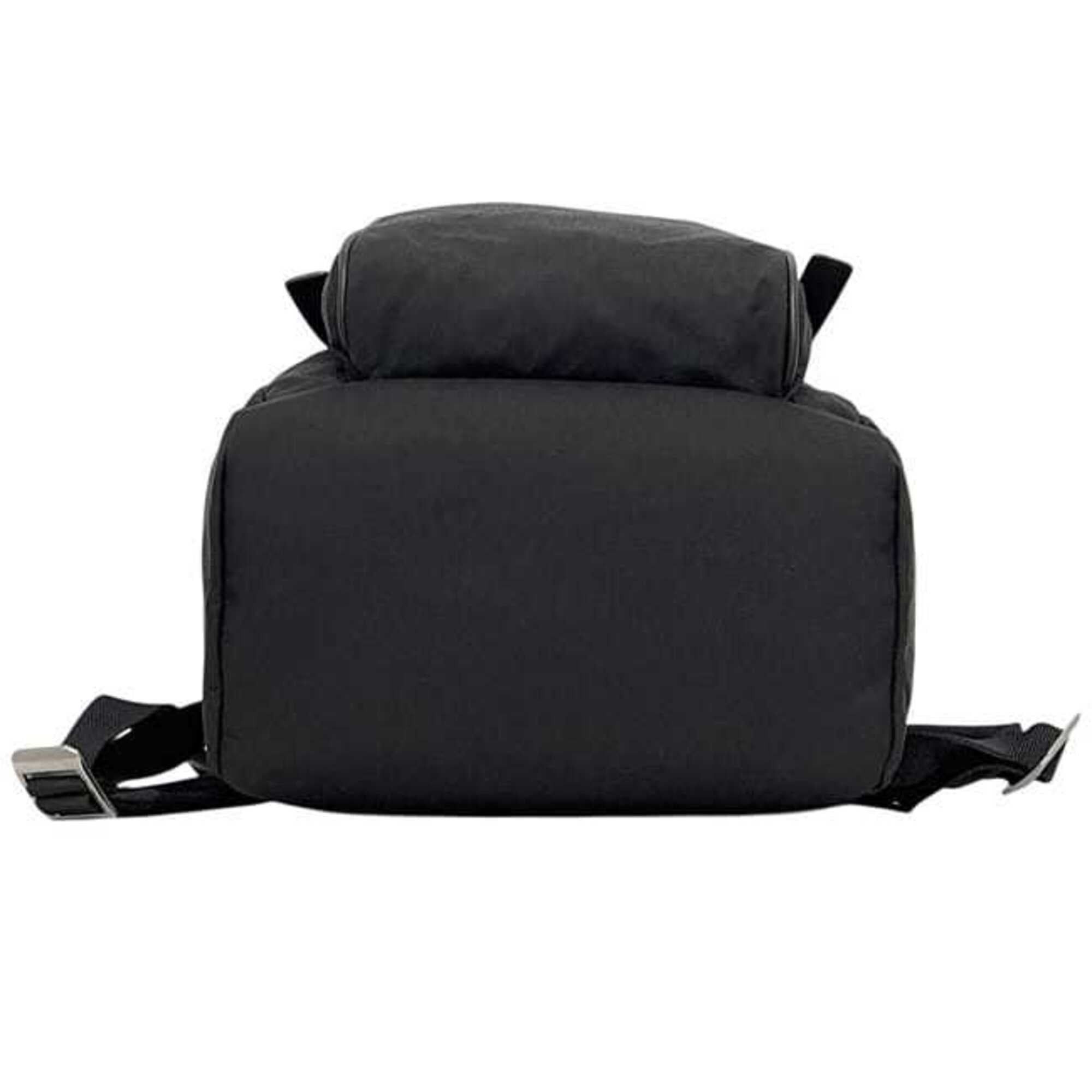 Saint Laurent Paris Saint Laurent Backpack Rocksack Black PLB468008 Canvas Leather 1117 SAINT LAURENT PARIS Size ONE SIZE - 4 Thumbnail