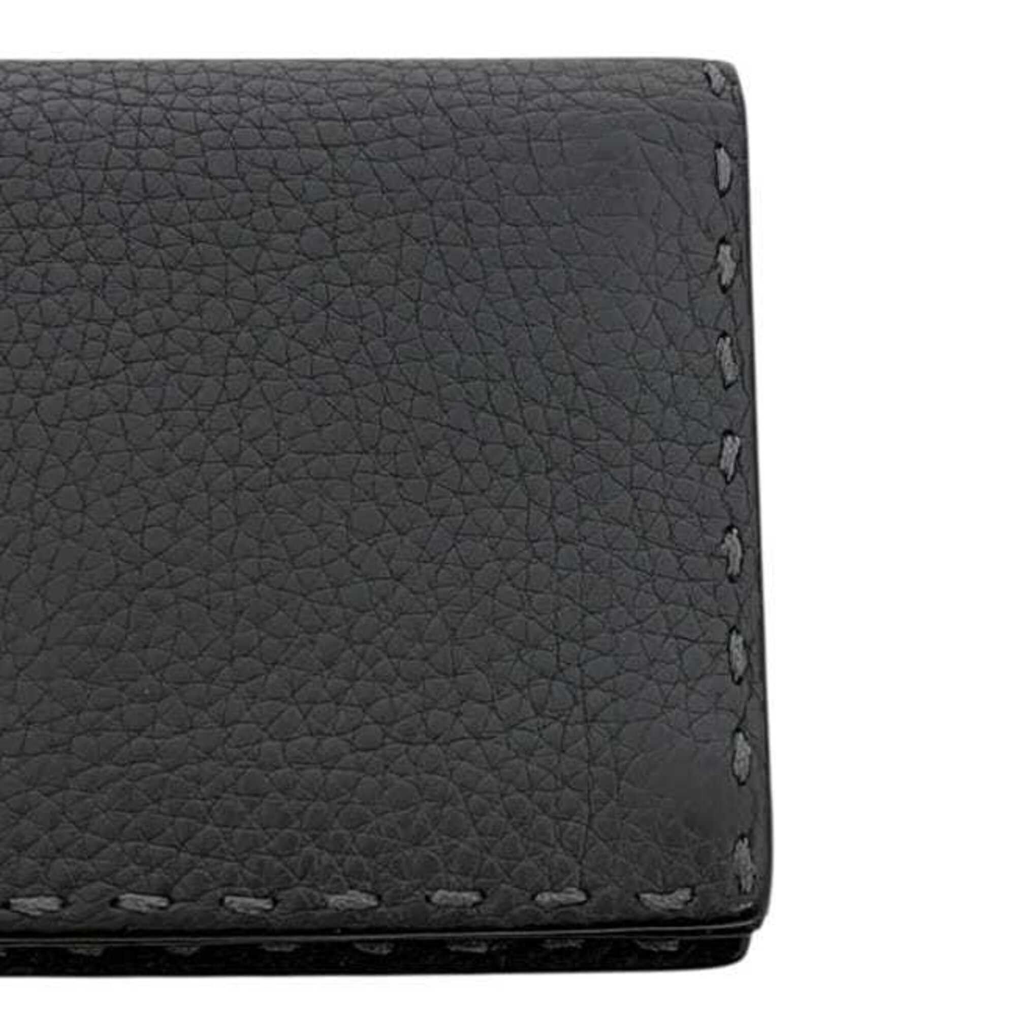 Fendi Fendi Bi-fold Long Wallet, Gray, 7M0186, Leather, 072 208 1835 FENDI Size ONE SIZE - 11 Thumbnail