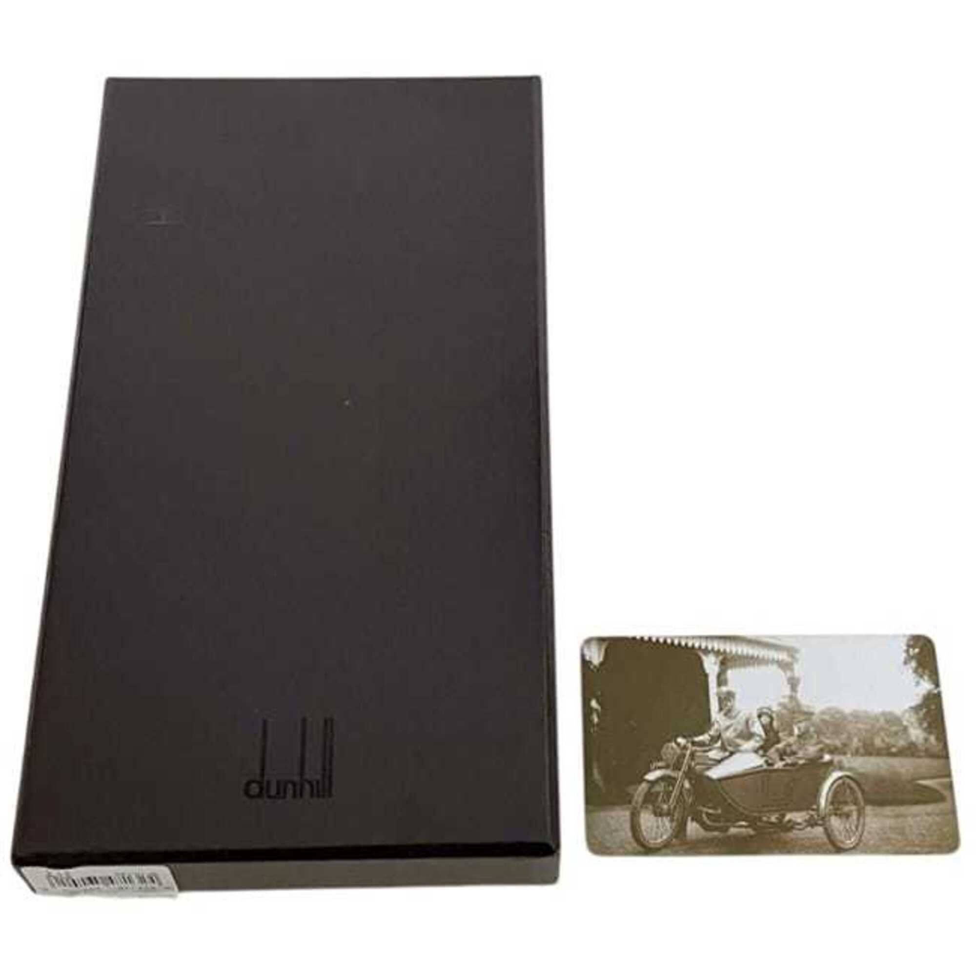 Alfred Dunhill Dunhill bi-fold long wallet, dark brown, Sidecar design, leather. Size ONE SIZE - 10 Thumbnail