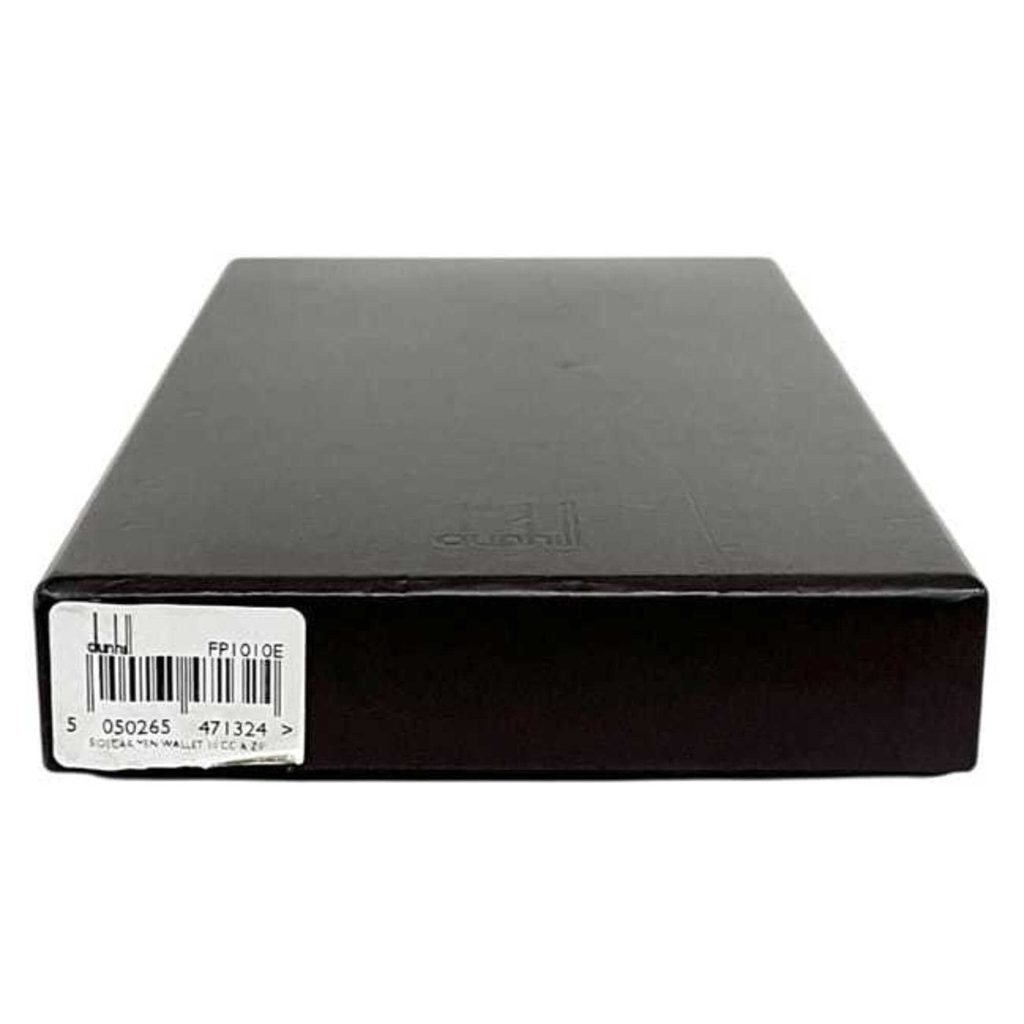 Alfred Dunhill Dunhill bi-fold long wallet, dark brown, Sidecar design, leather. Size ONE SIZE - 11 Thumbnail
