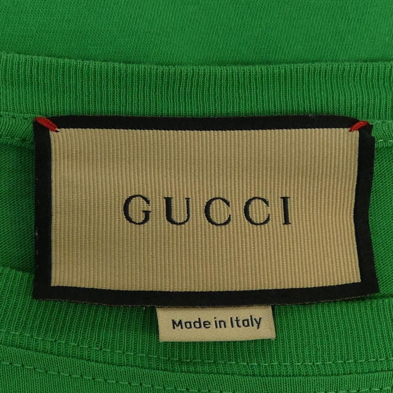 Gucci Gucci Gucci Cotton T Shirt Textile T-Shirts 615044XJD63 DUTY FREE for USA Size ONE SIZE - 4 Thumbnail