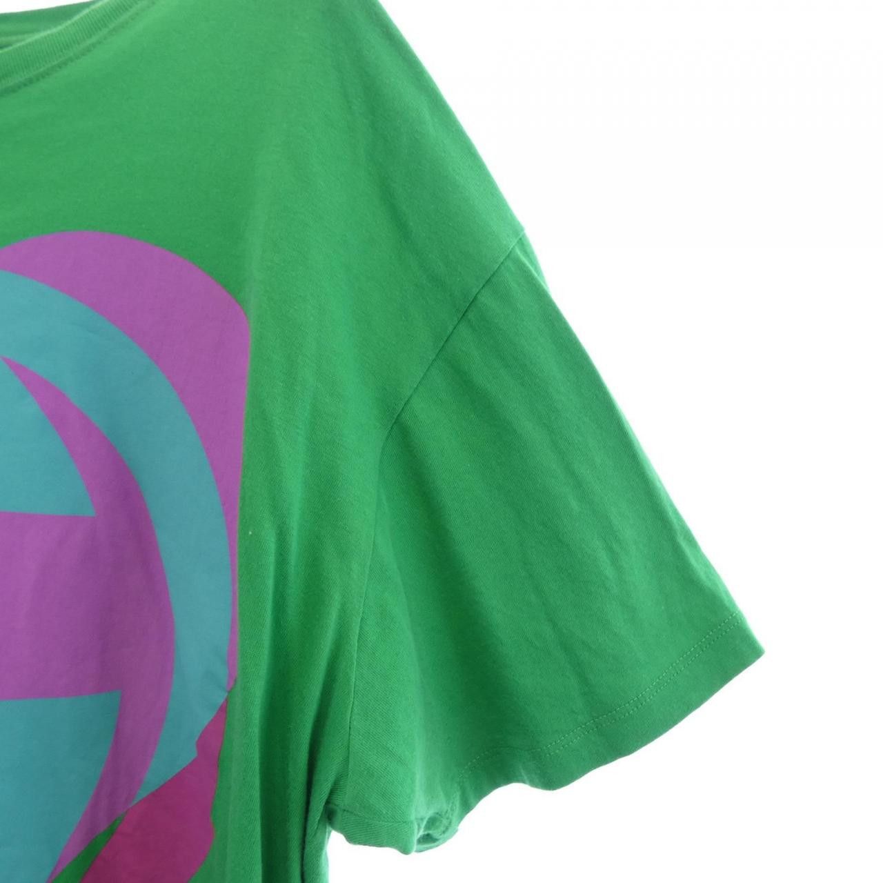 Gucci Gucci Gucci Cotton T Shirt Textile T-Shirts 615044XJD63 DUTY FREE for USA Size ONE SIZE - 6 Thumbnail