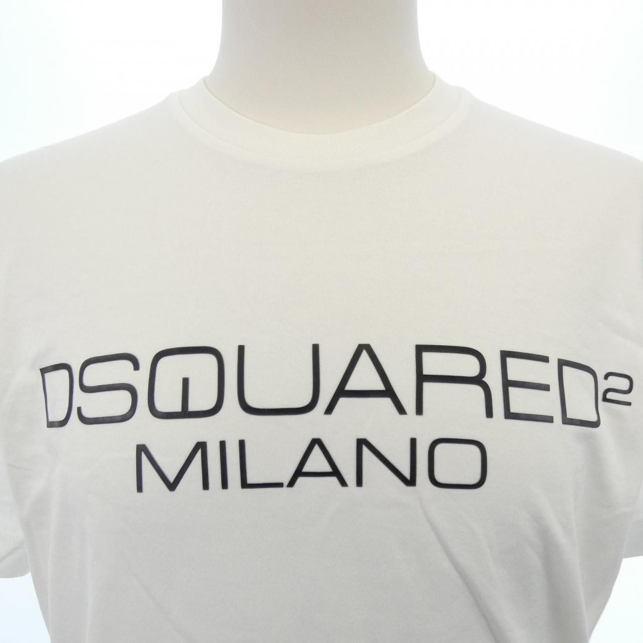 Dsquared2 Dsquared2 Dsquared2 Cotton T Shirt Textile T-Shirts S74GD0899 DUTY FREE for USA Size ONE SIZE - 5 Thumbnail
