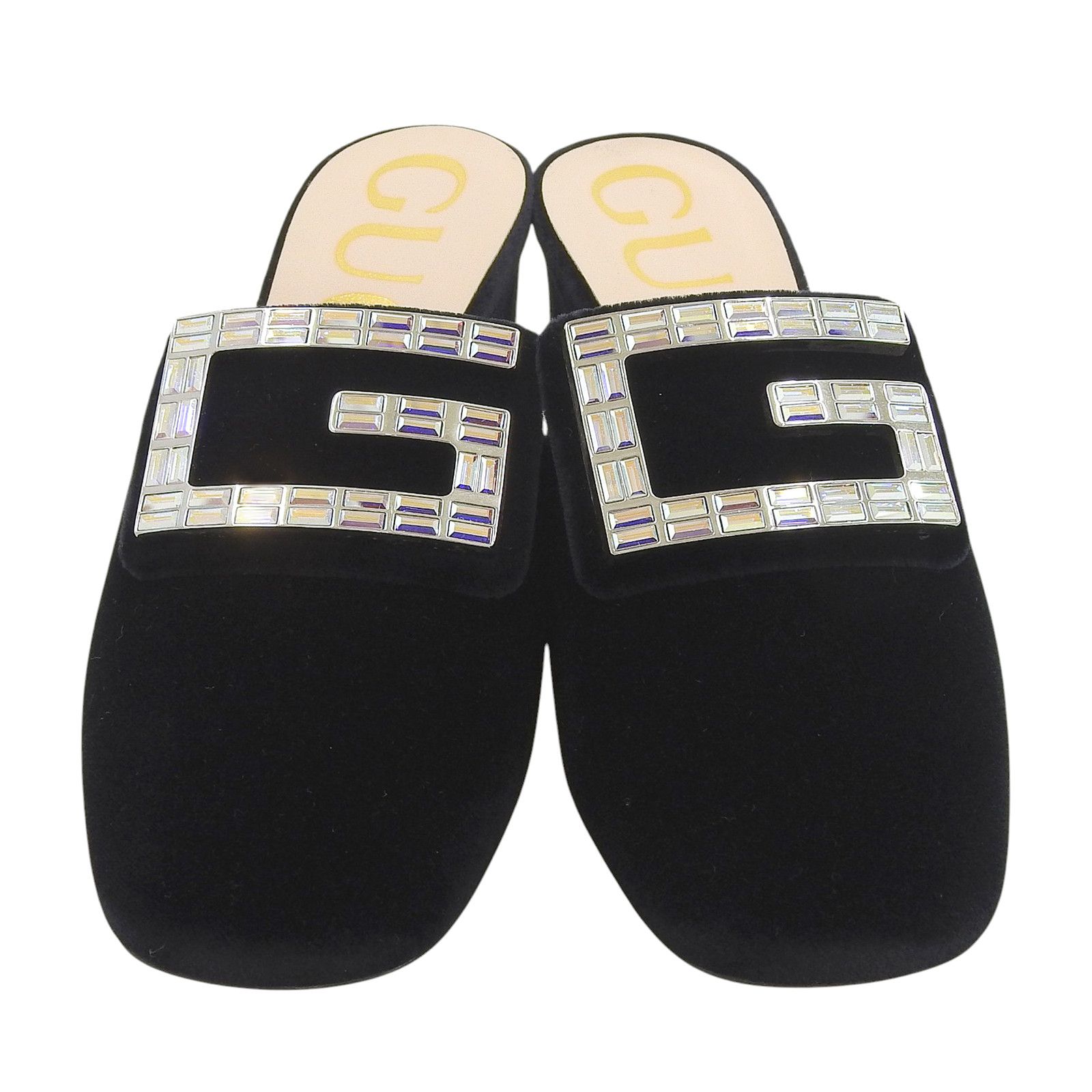 Gucci Gucci Gucci Softy Velvet Mule Textile Shoes 551438 DUTY FREE for USA Size ONE SIZE - 4 Thumbnail