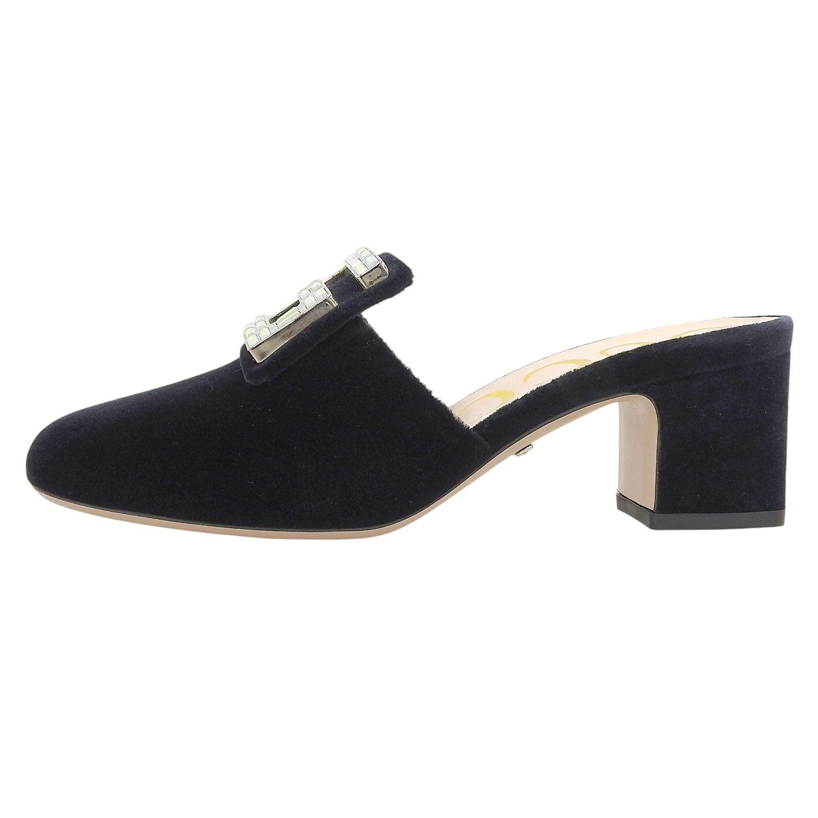 Gucci Gucci Gucci Softy Velvet Mule Textile Shoes 551438 DUTY FREE for USA Size ONE SIZE - 3 Thumbnail