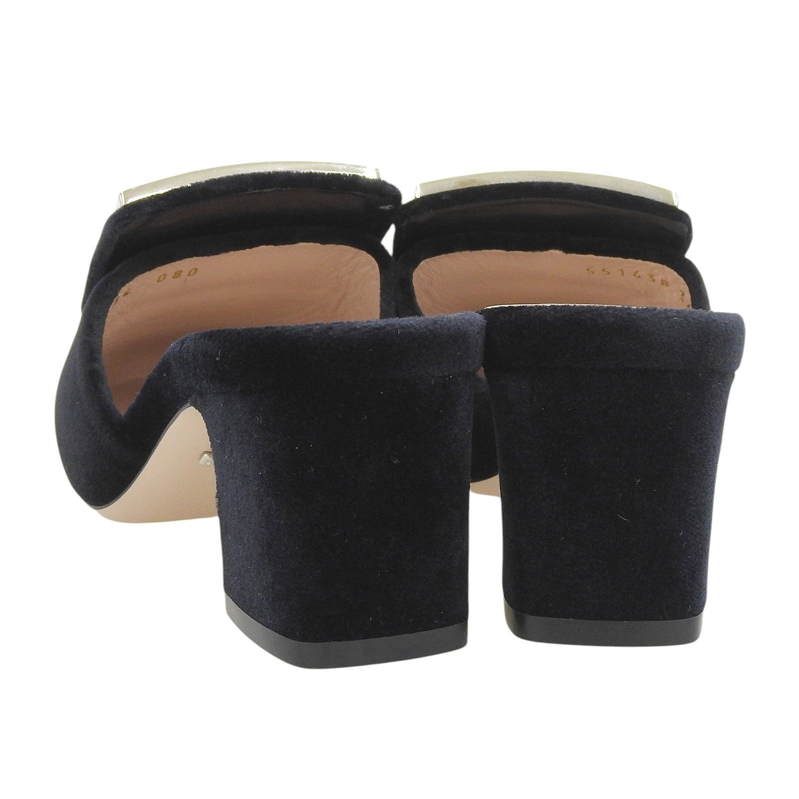 Gucci Gucci Gucci Softy Velvet Mule Textile Shoes 551438 DUTY FREE for USA Size ONE SIZE - 5 Thumbnail