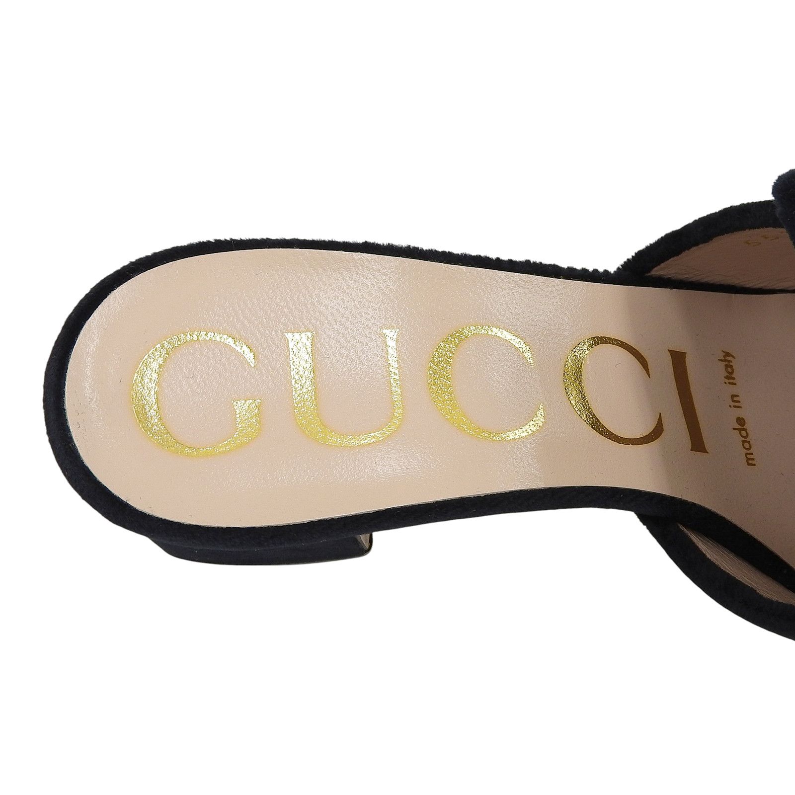 Gucci Gucci Gucci Softy Velvet Mule Textile Shoes 551438 DUTY FREE for USA Size ONE SIZE - 8 Thumbnail
