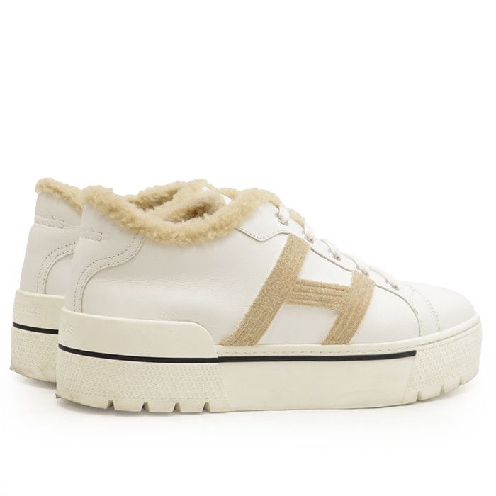 Hermes Hermes Hermes Dare Leather Sneakers Leather Shoes DUTY FREE for USA Size ONE SIZE - 12 Thumbnail