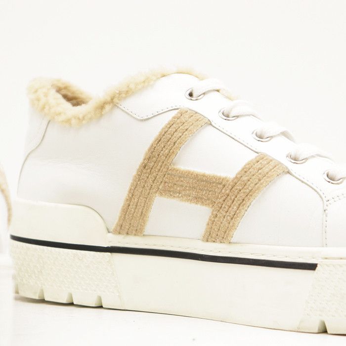 Hermes Hermes Hermes Dare Leather Sneakers Leather Shoes DUTY FREE for USA Size ONE SIZE - 5 Thumbnail